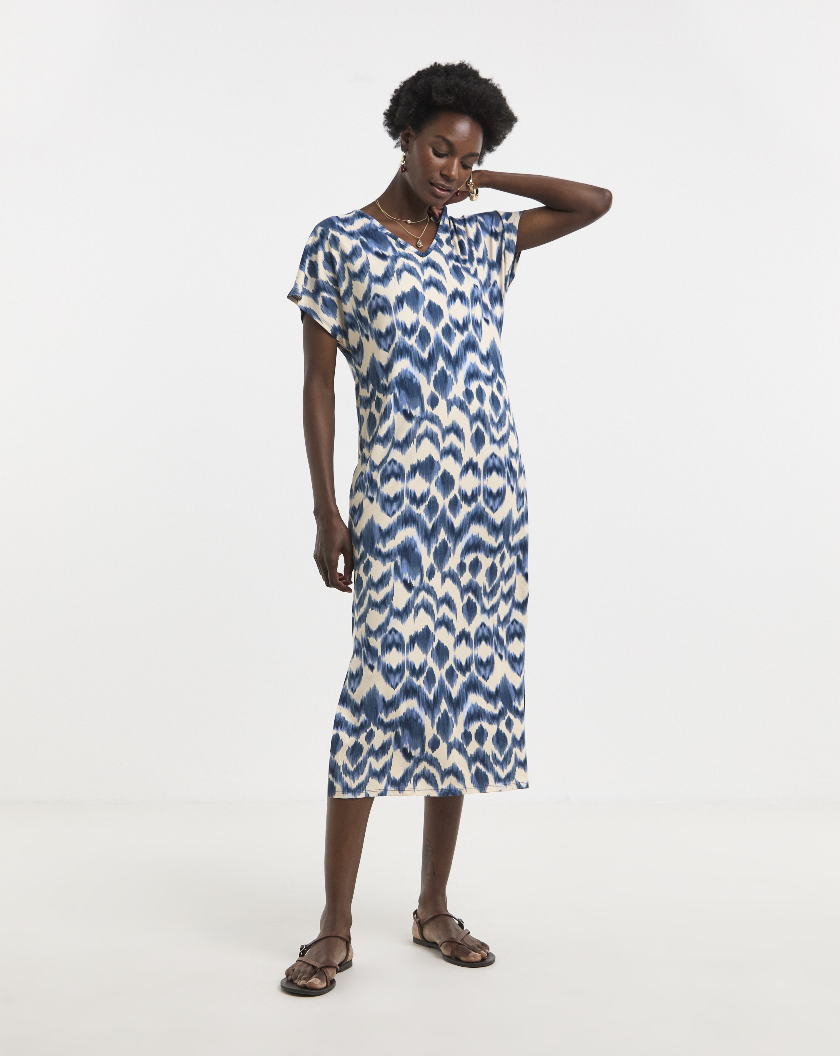 Great Value Midi T-Shirt Dress