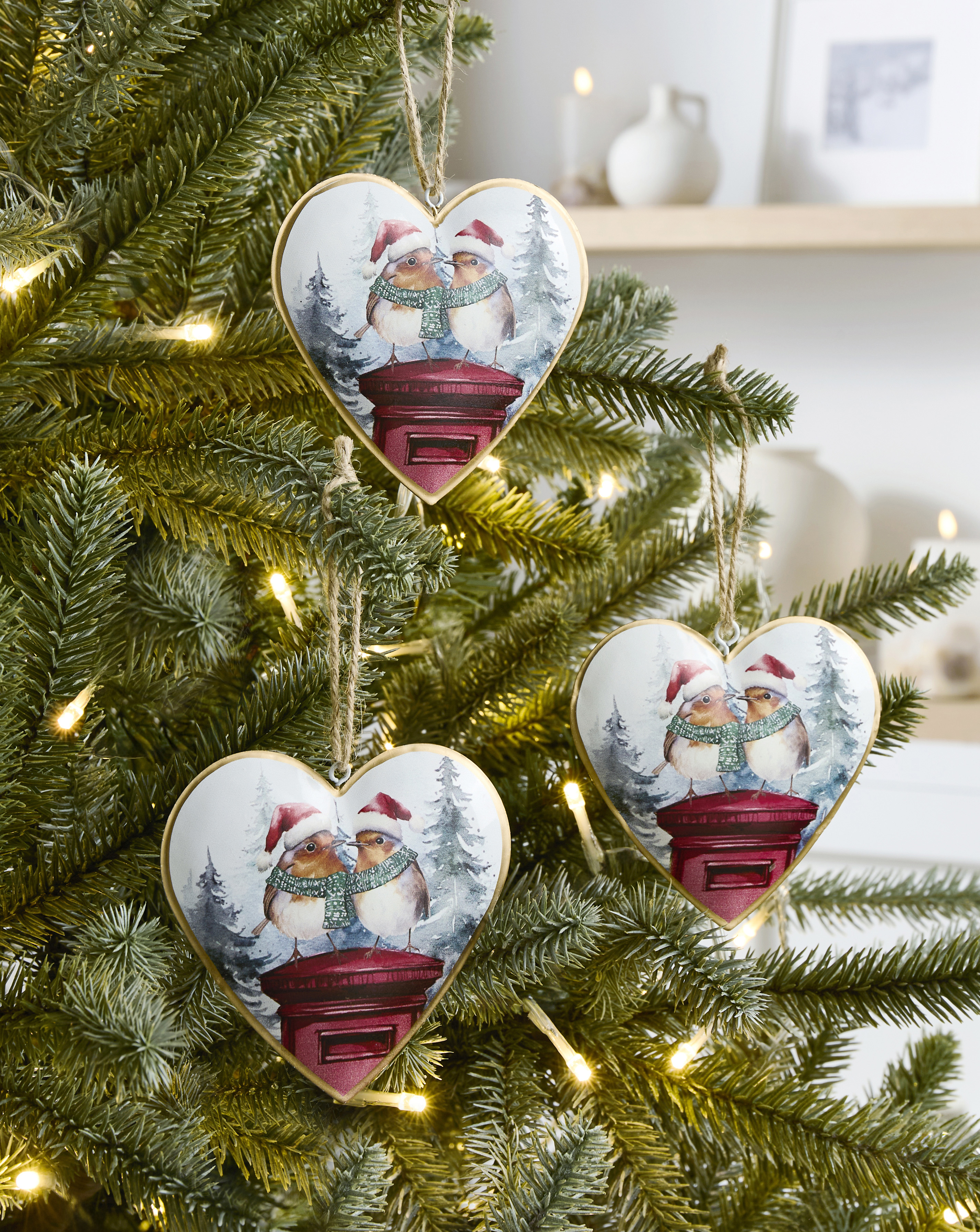 Gisela Graham Robin Decorations
