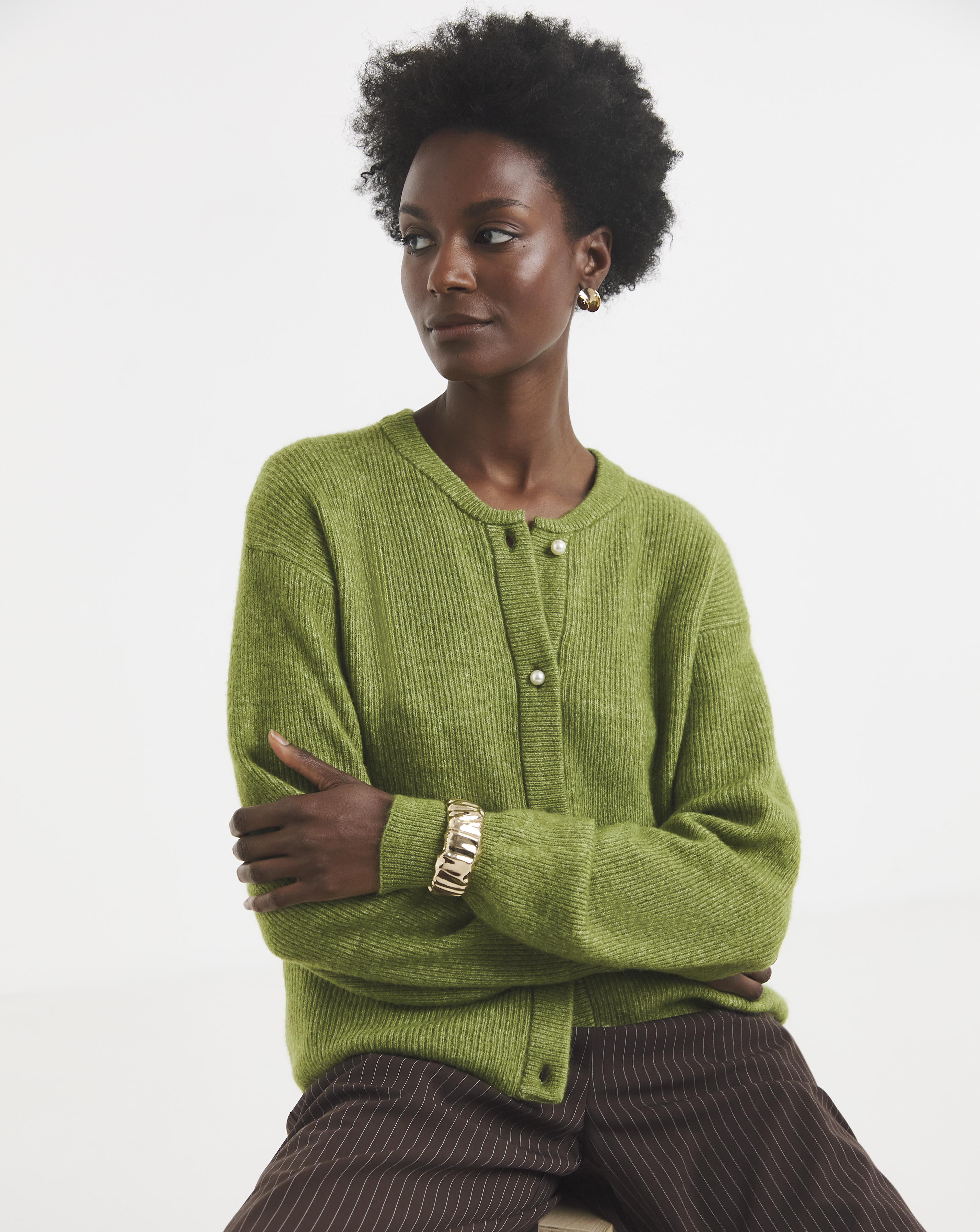 JDY Button Knitted Cardigan