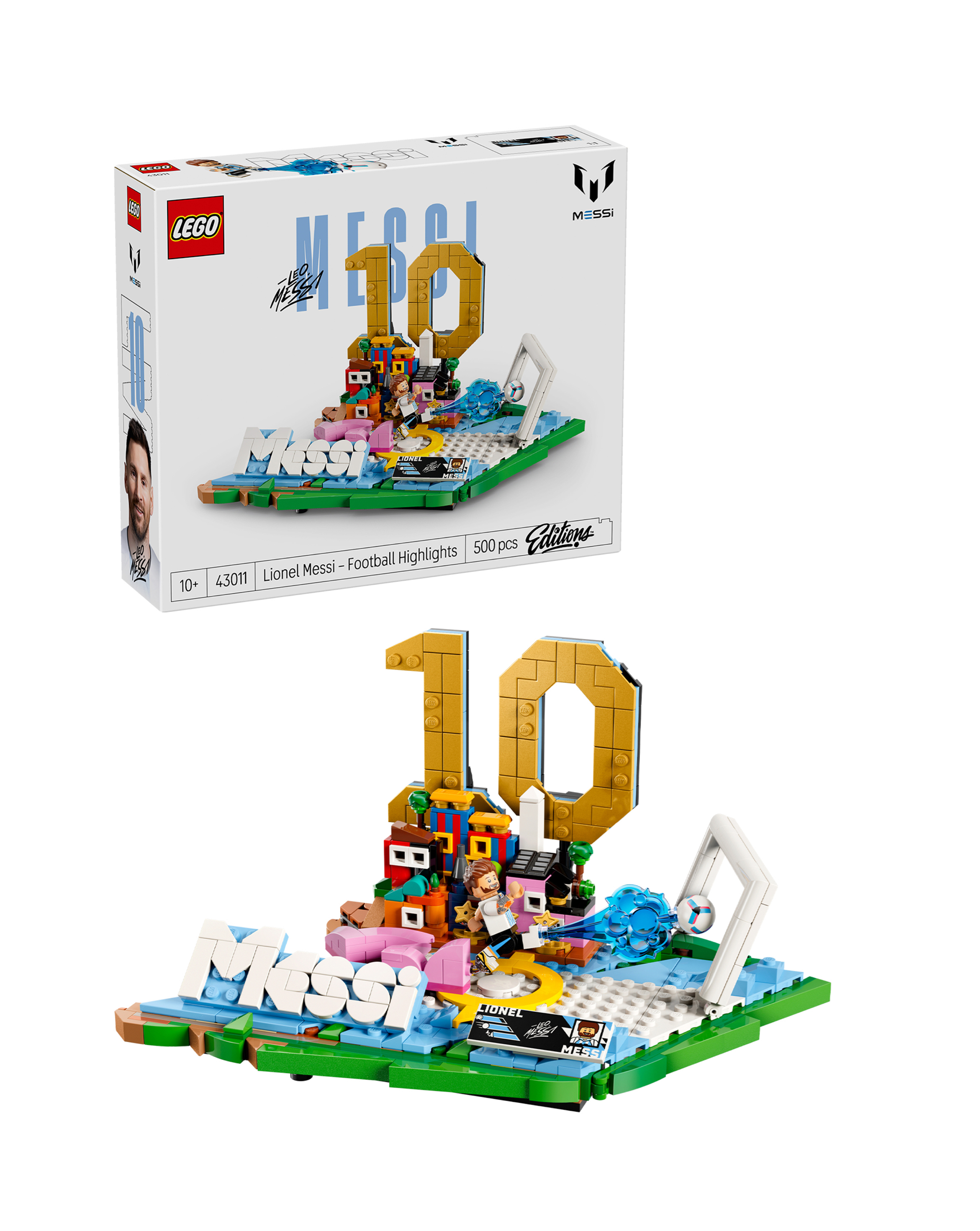 New In - Lego Editions Messi - Highlights 43011