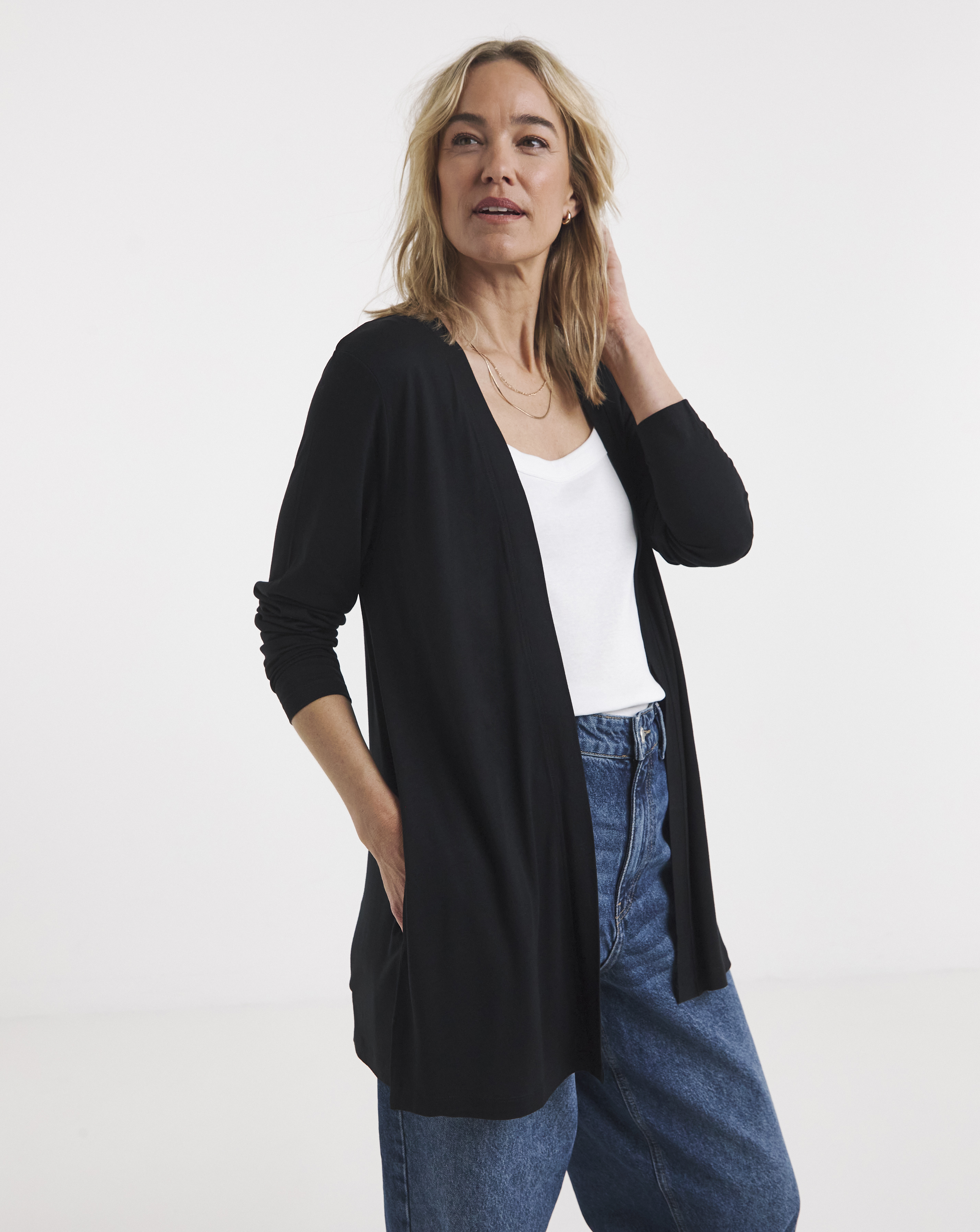 New In - LS Edge to Cardi