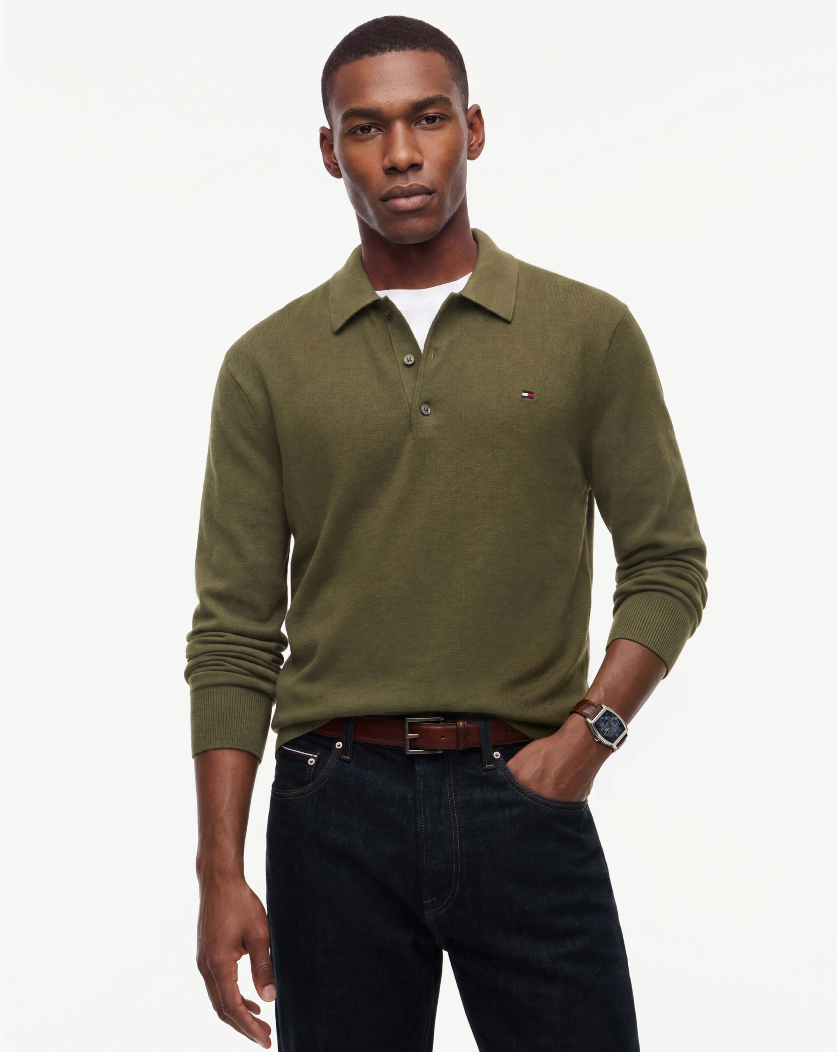 Tommy Hilfiger Cotton Cashmere Polo