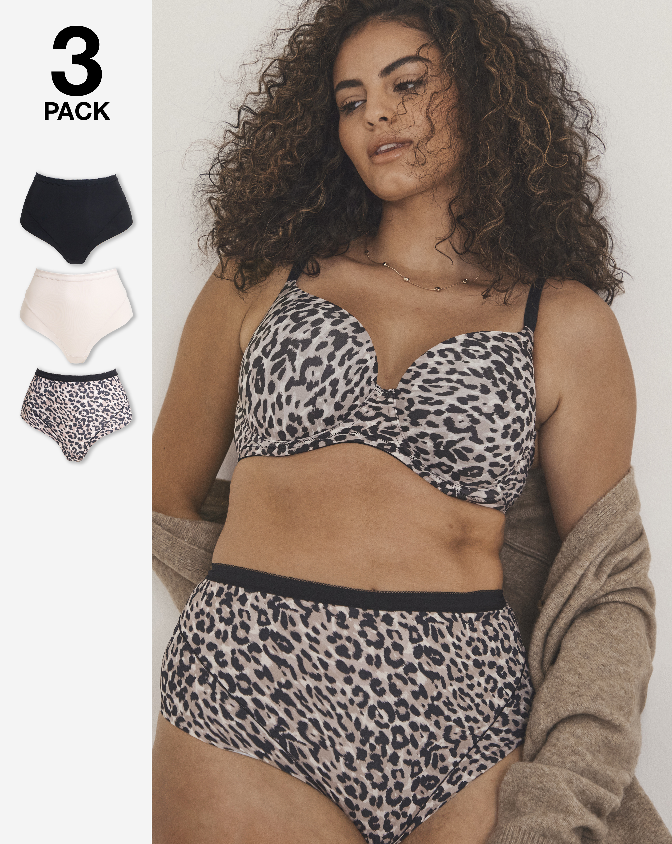 New In - Pretty Secrets 3 Pack Briefs