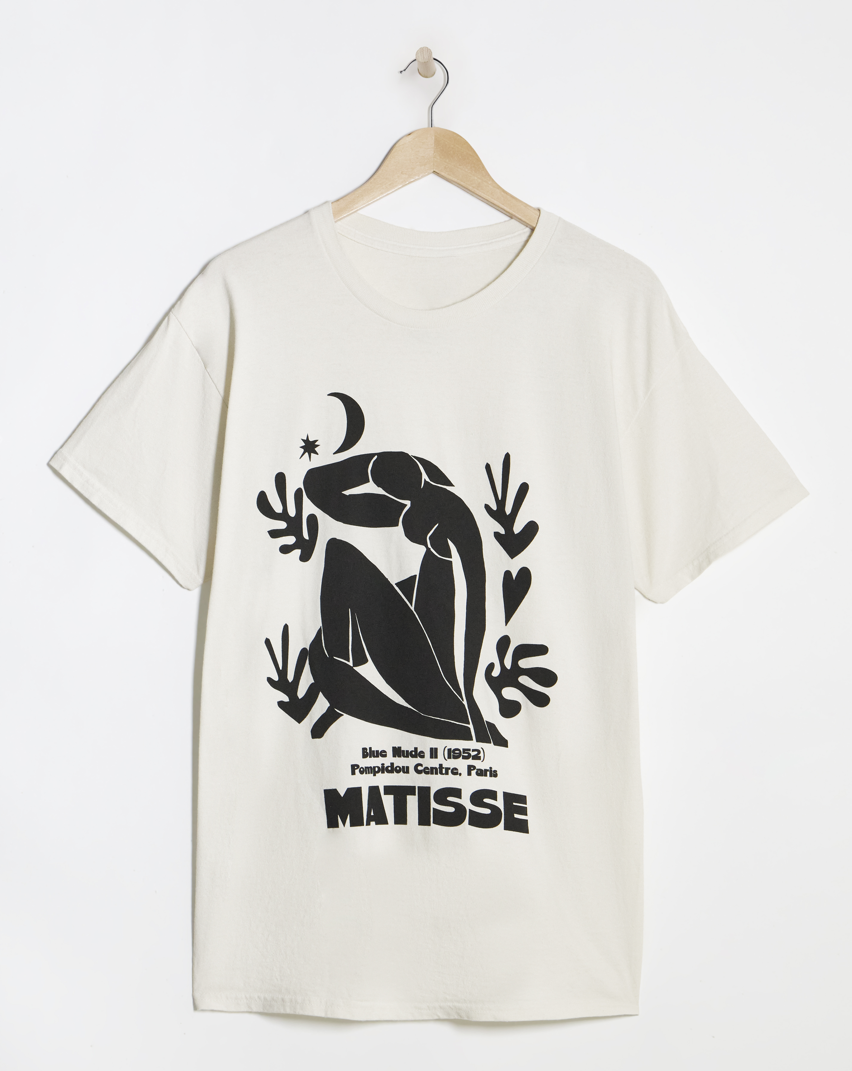 Simply Be Ecru Matisse License T-Shirt