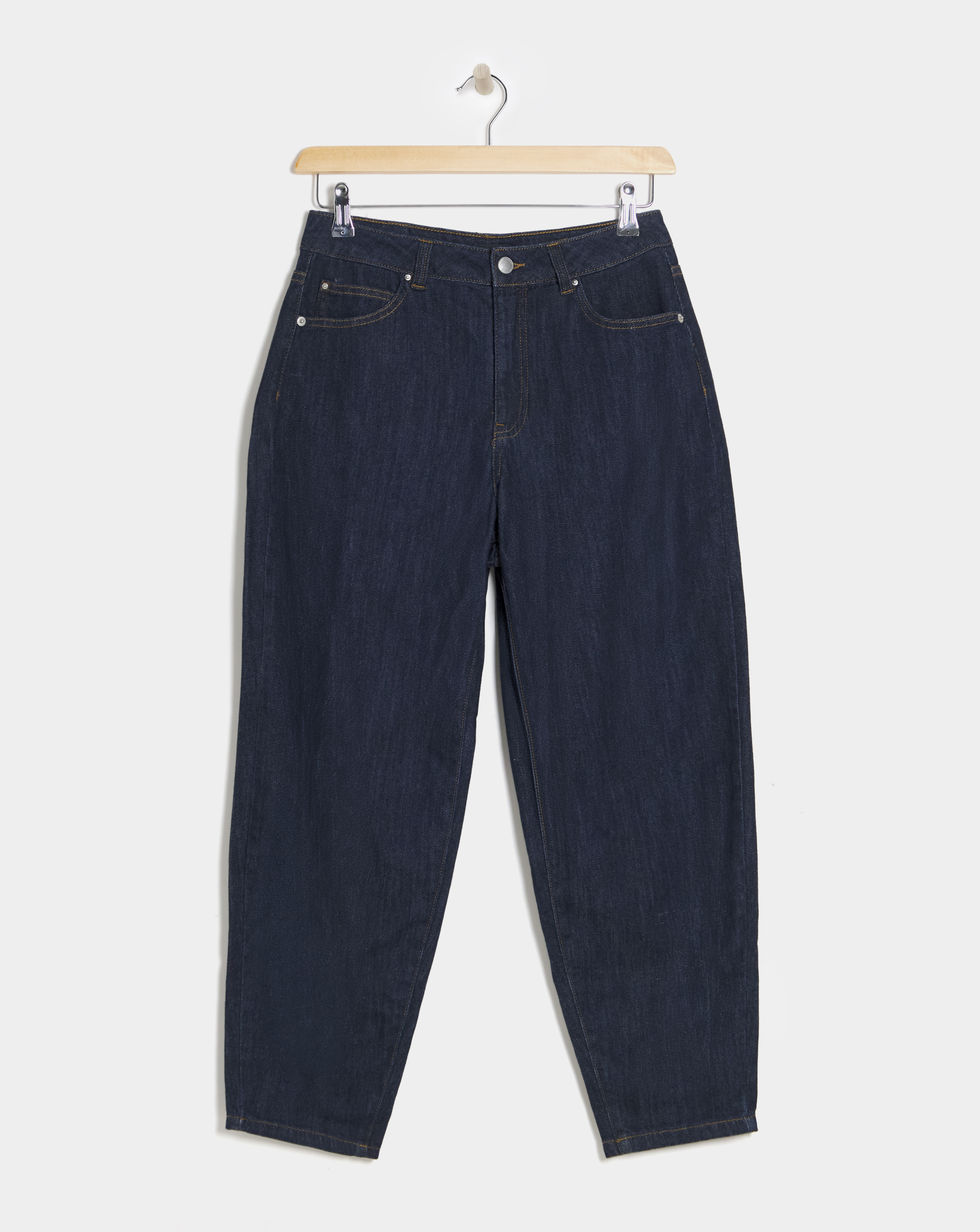 Anthology Indigo Barrel Leg Jean