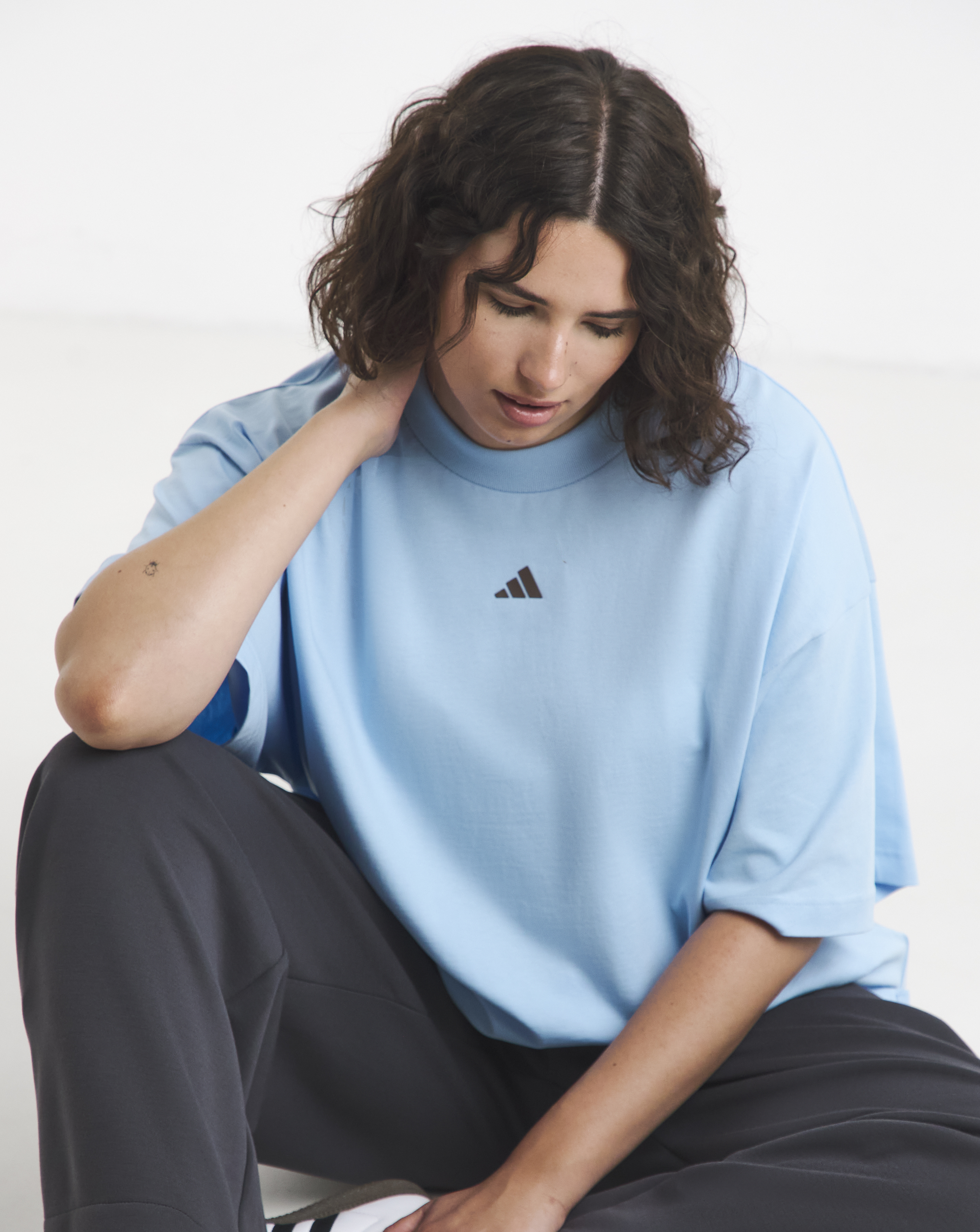 adidas 3 Stripe Graphic T-Shirt