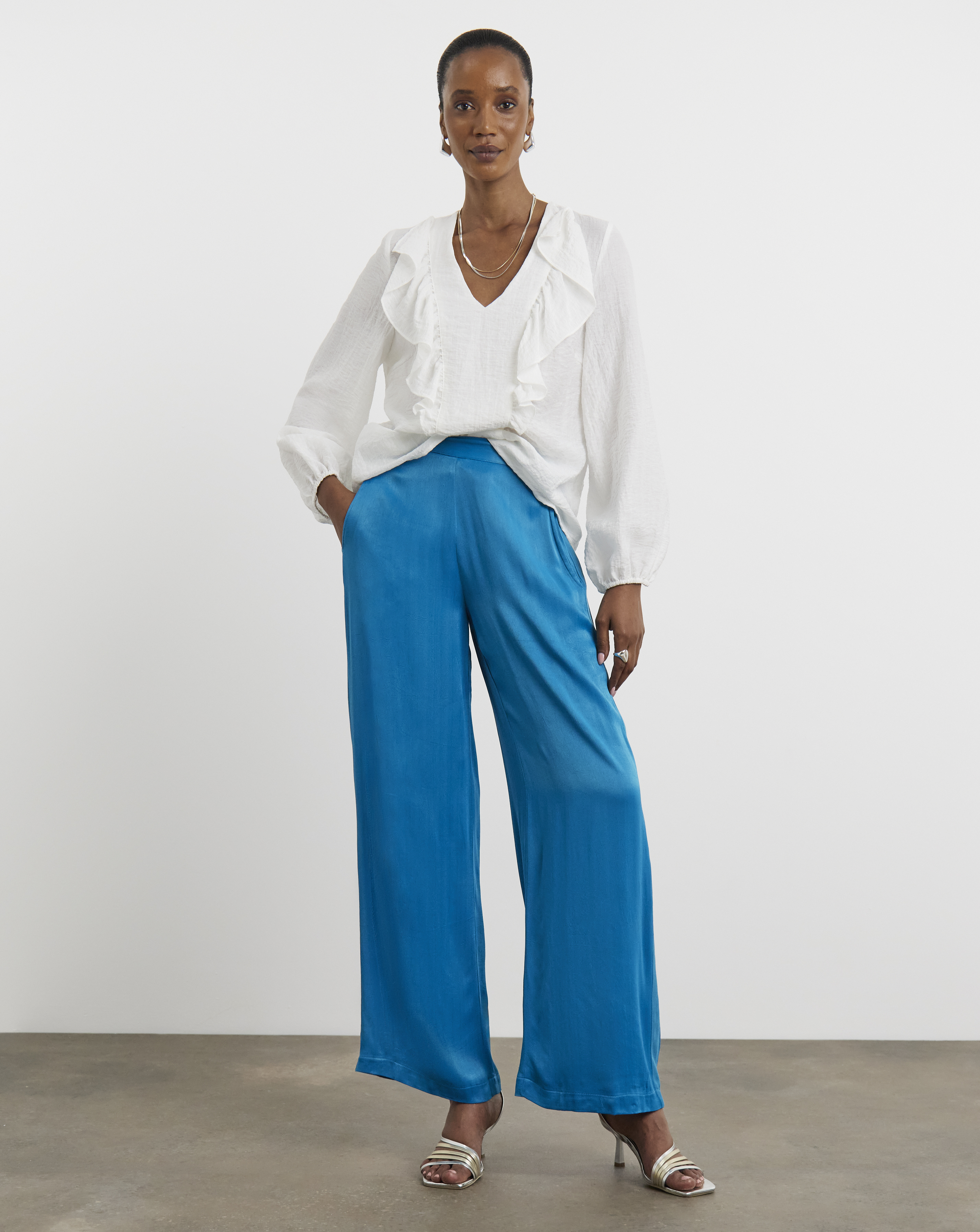 Joanna Hope Satin Trousers