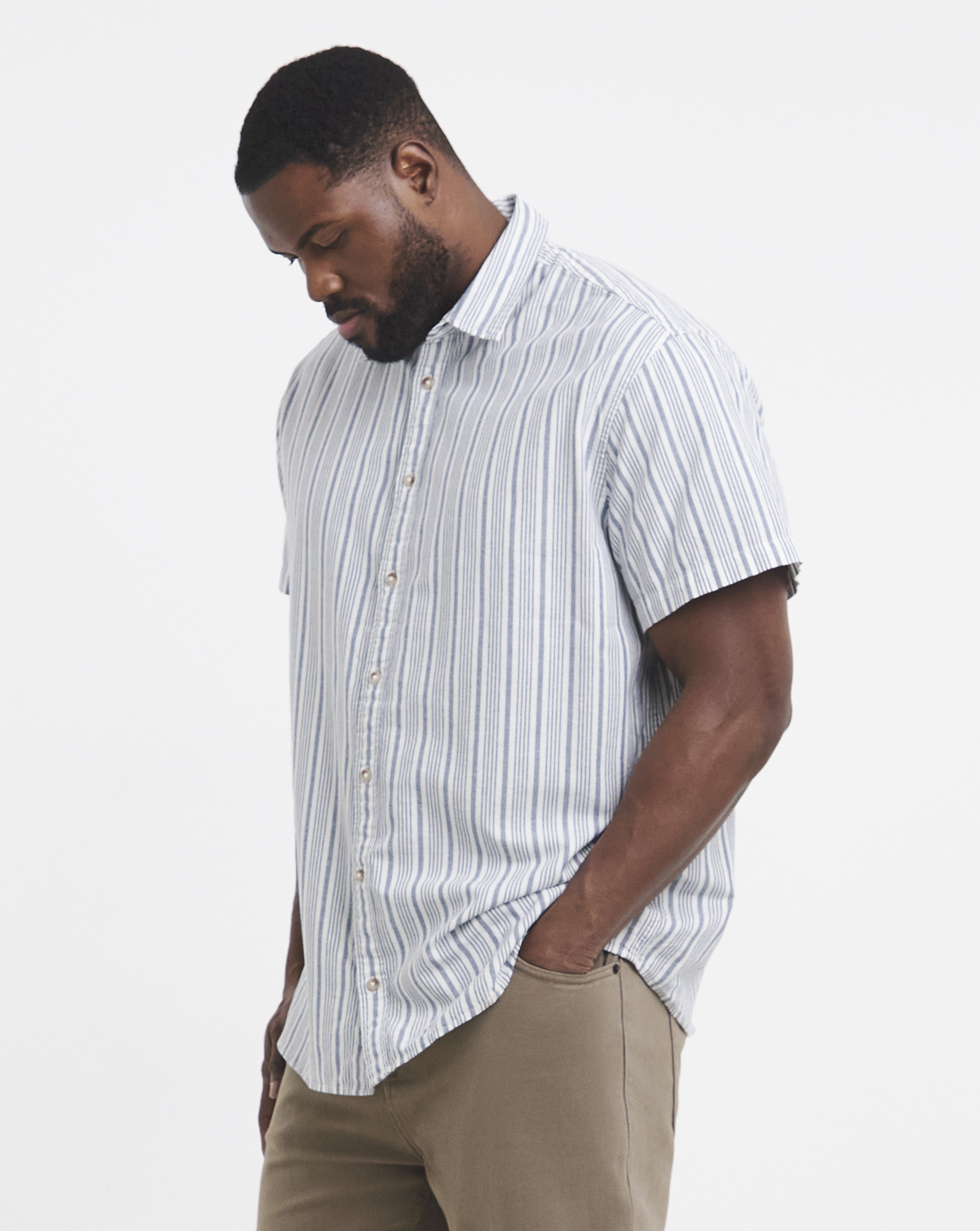Jack & Jones Men's Oxford Shirt 2XL Blue
