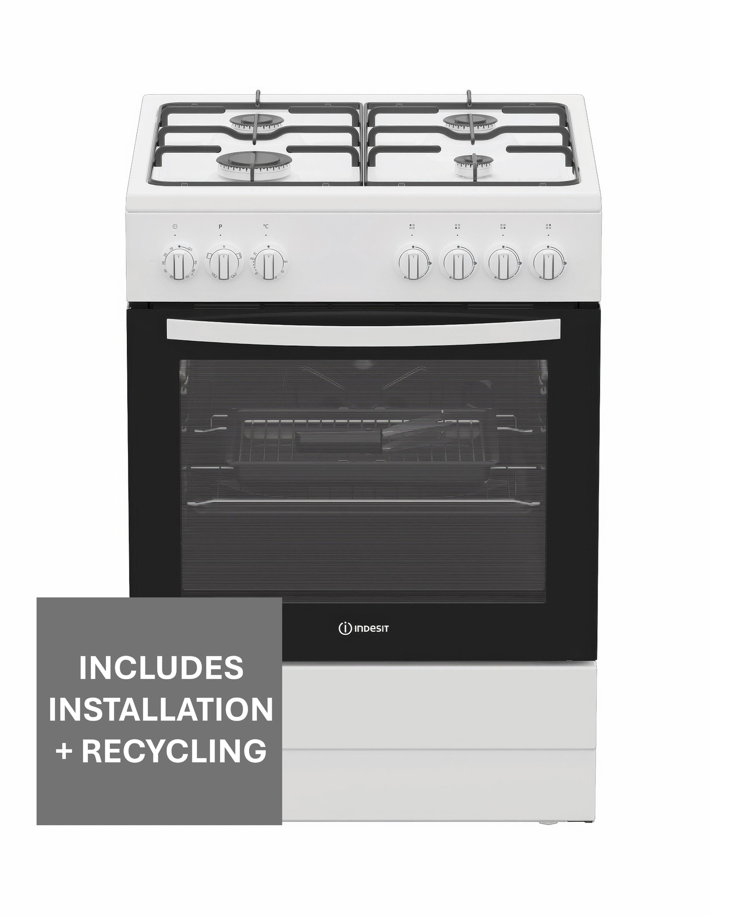 Indesit I6G3PMW/UK Gas Cooker Install