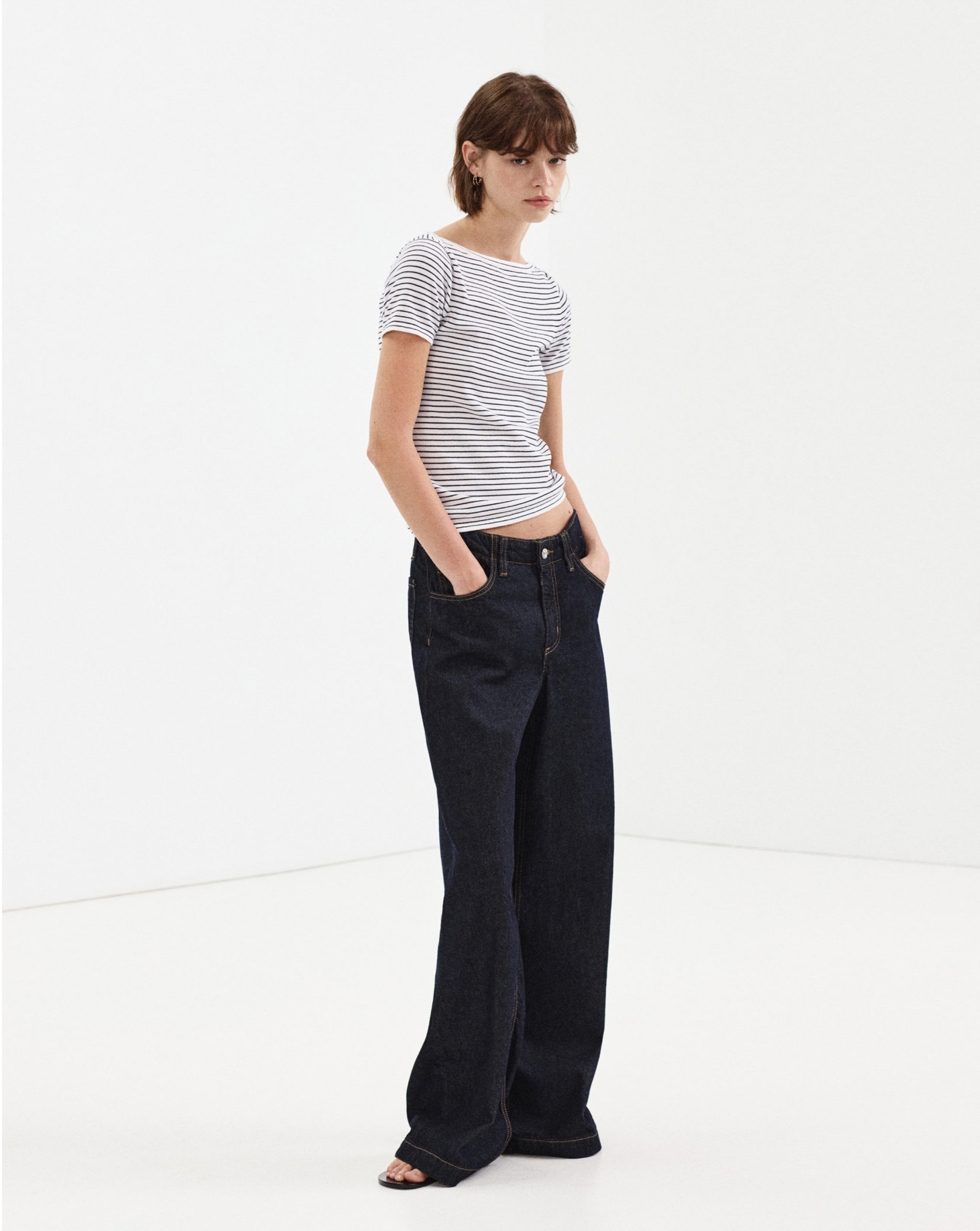 New In - Mango Short-Sleeved Fine-Knit Sweater