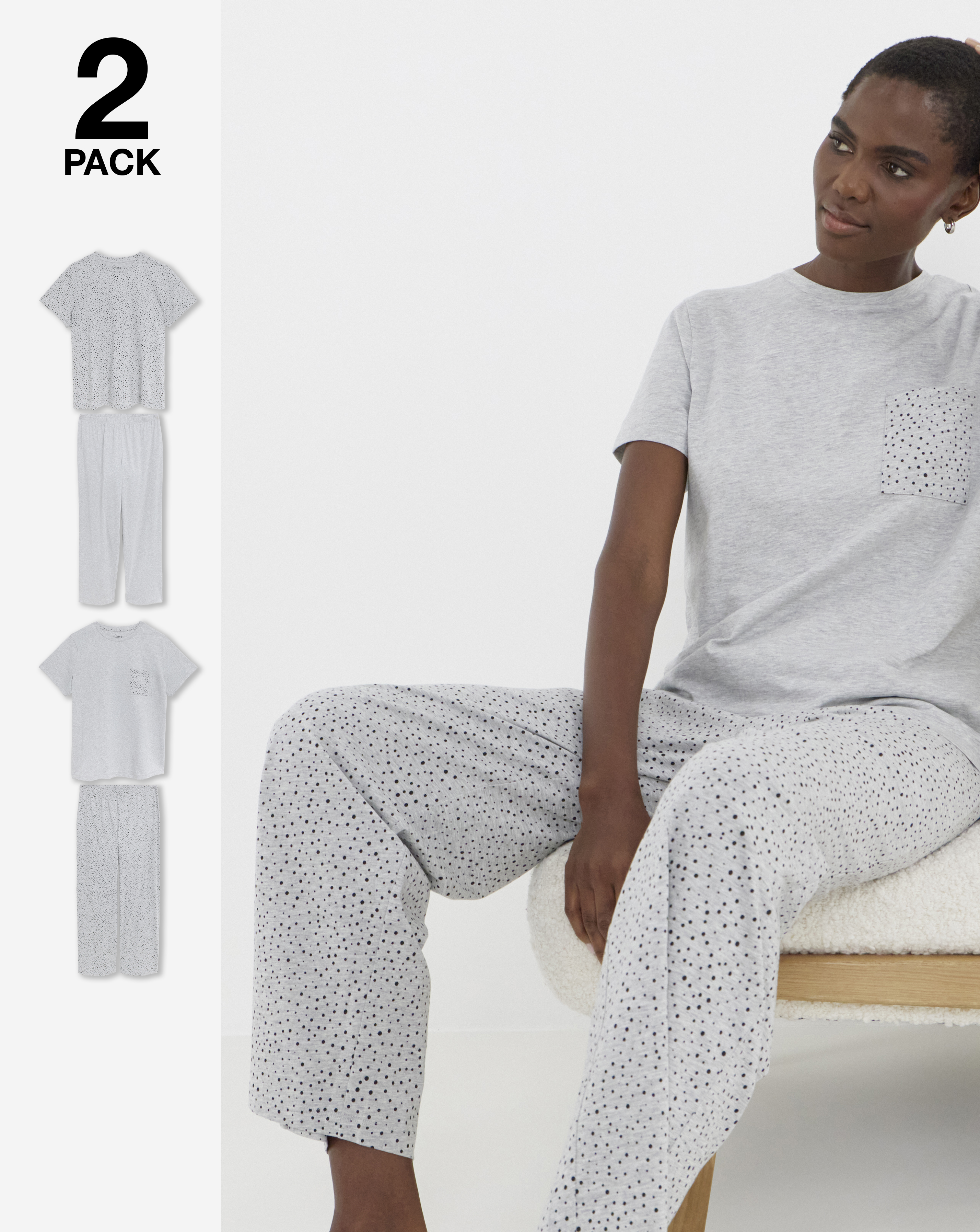 New In - Value 2 Pack Pyjamas