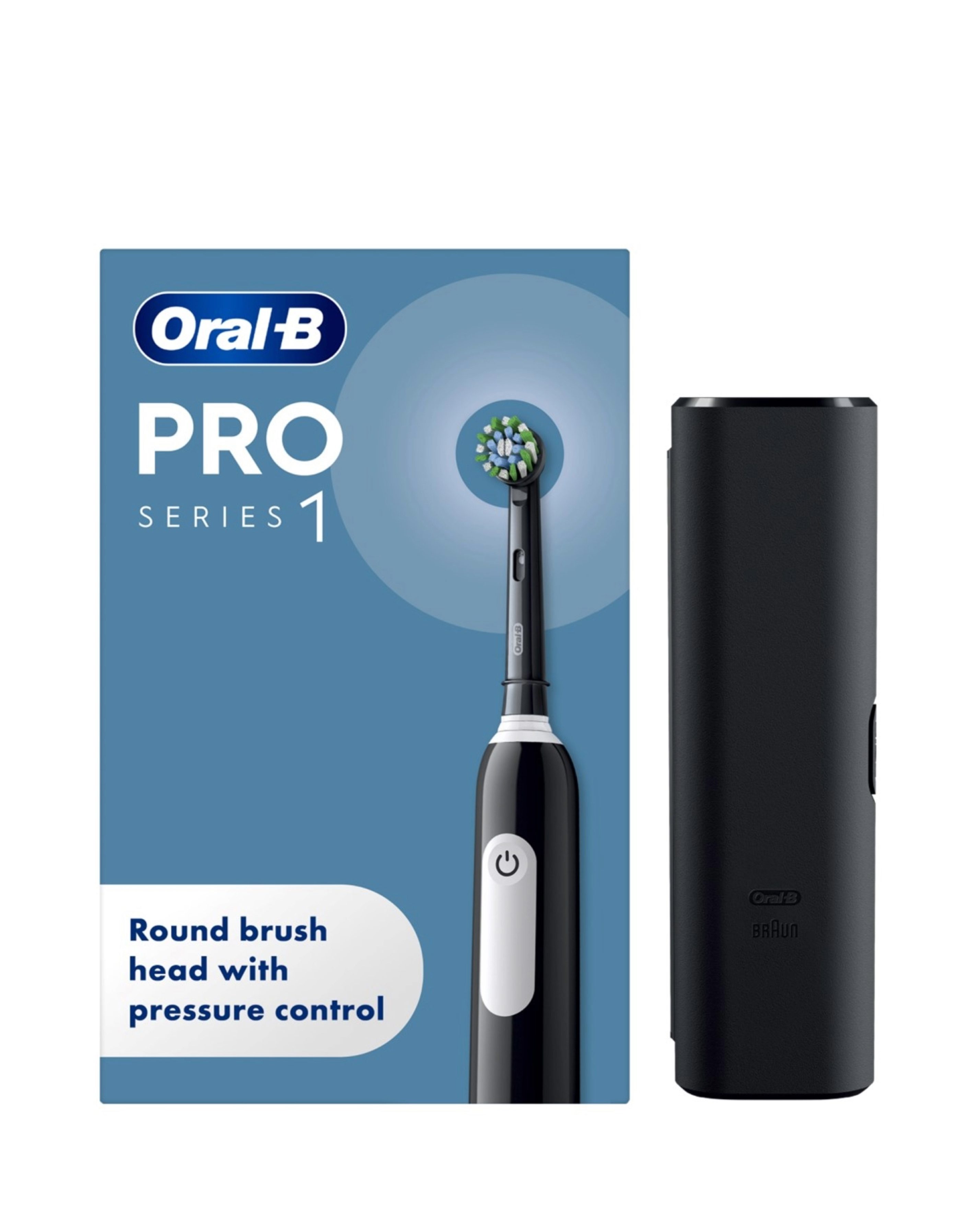 Oral-B Pro Series1 Cross Action Electric Toothbrush - Black - 1 - Image 9