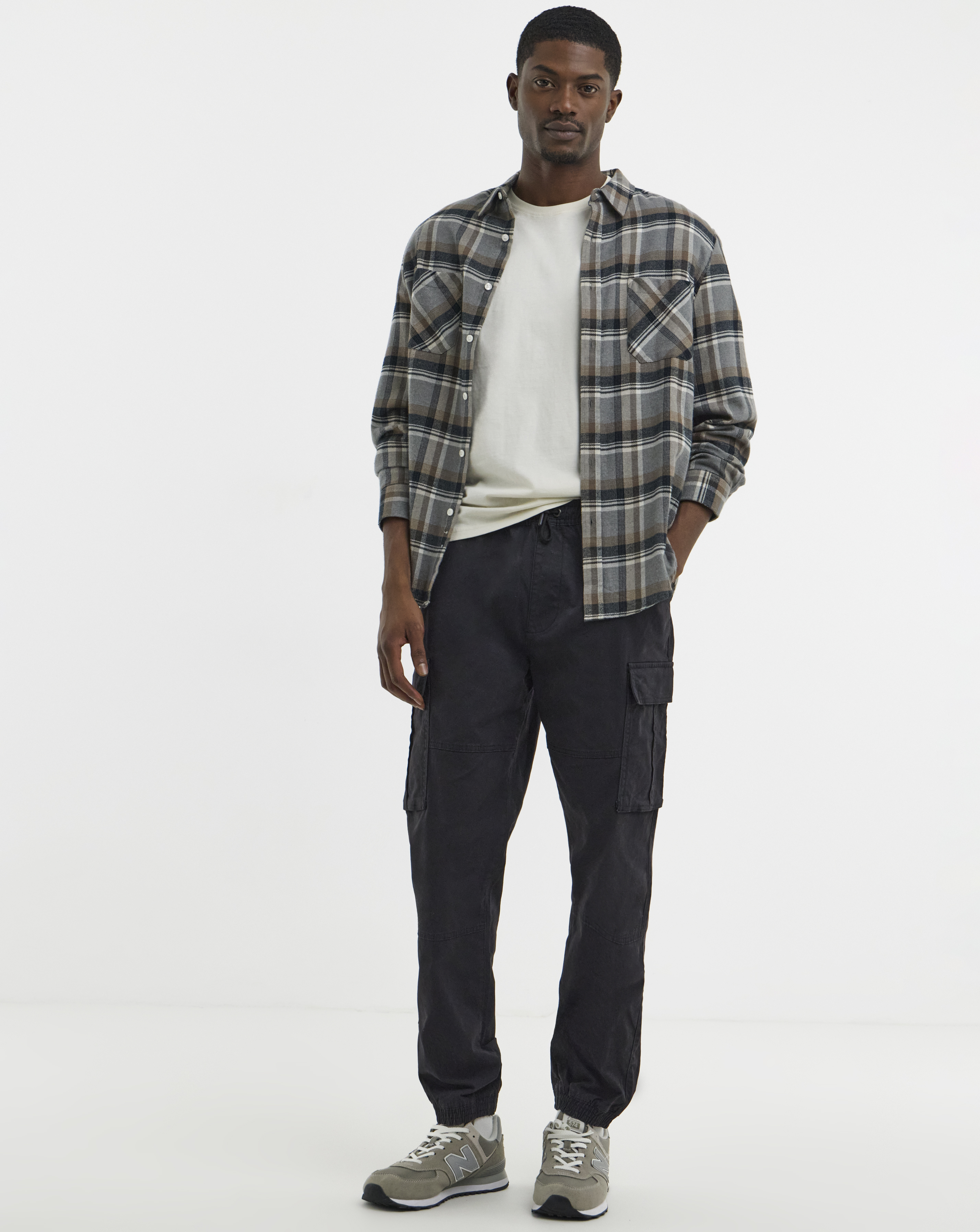 Elasticated Waist Cuffed Cargo