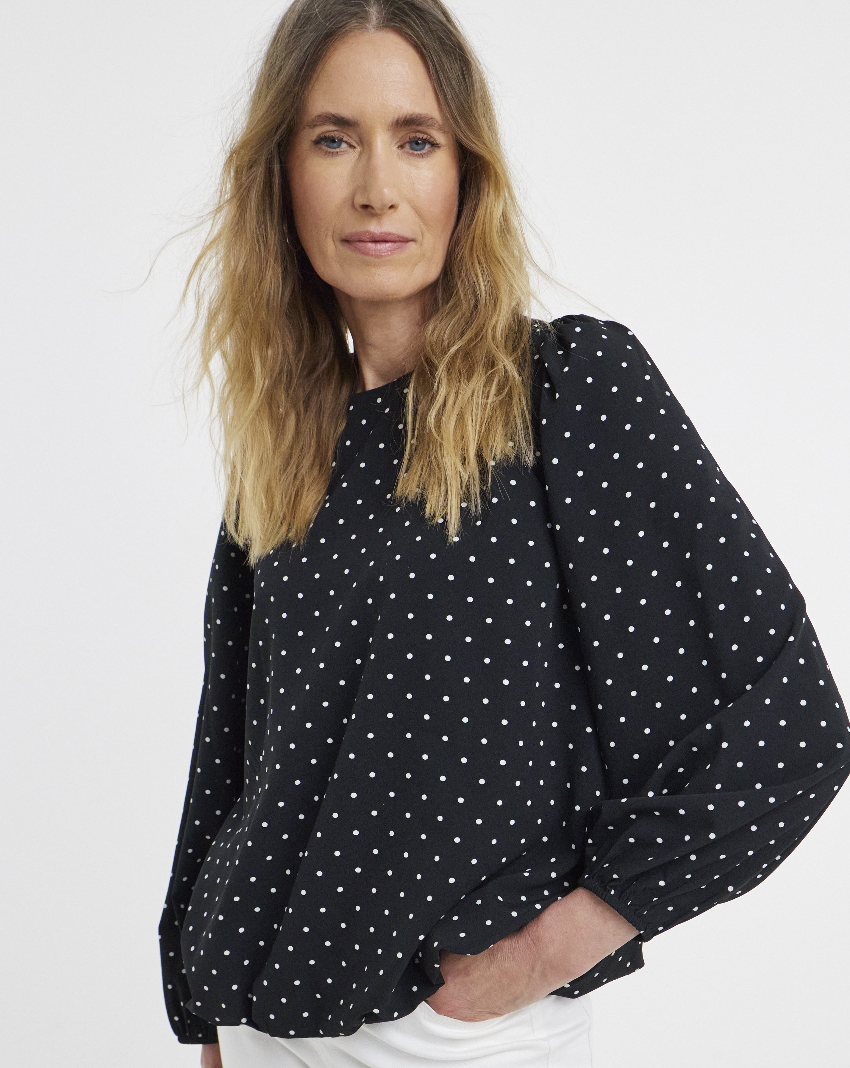 Blouson Sleeve Blouse