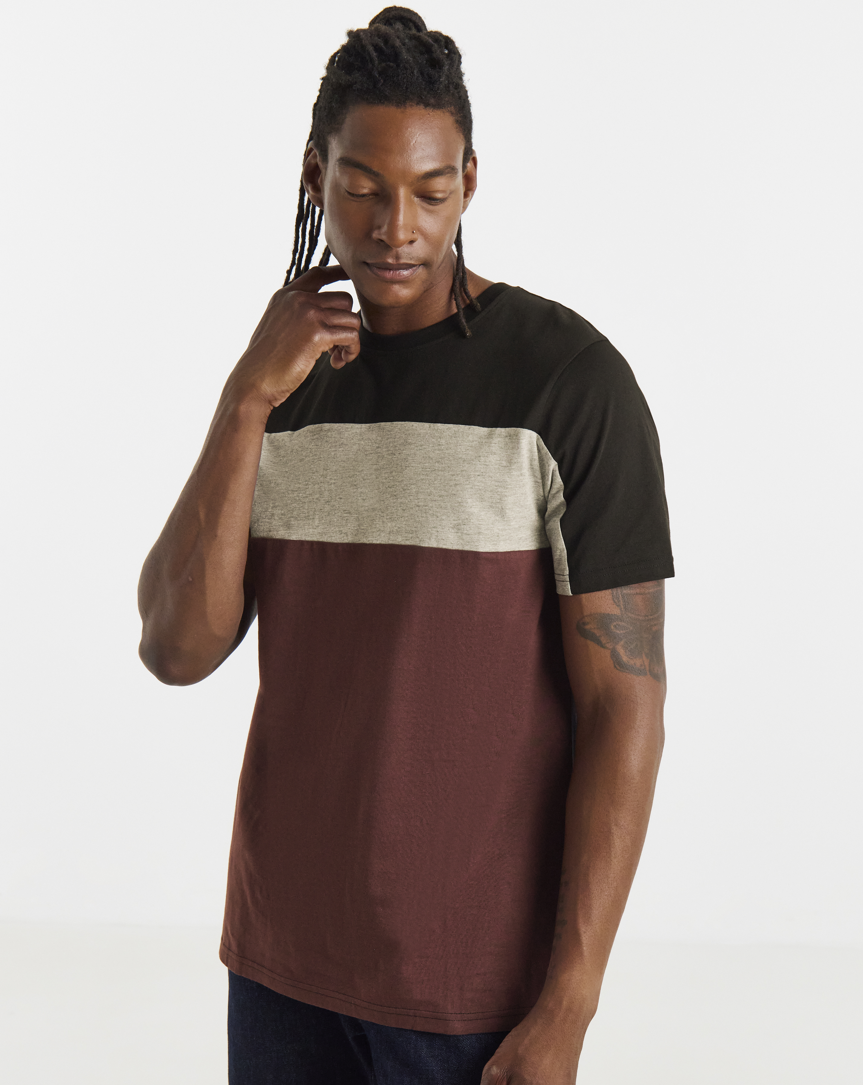 Cut and Sew T-Shirt Long