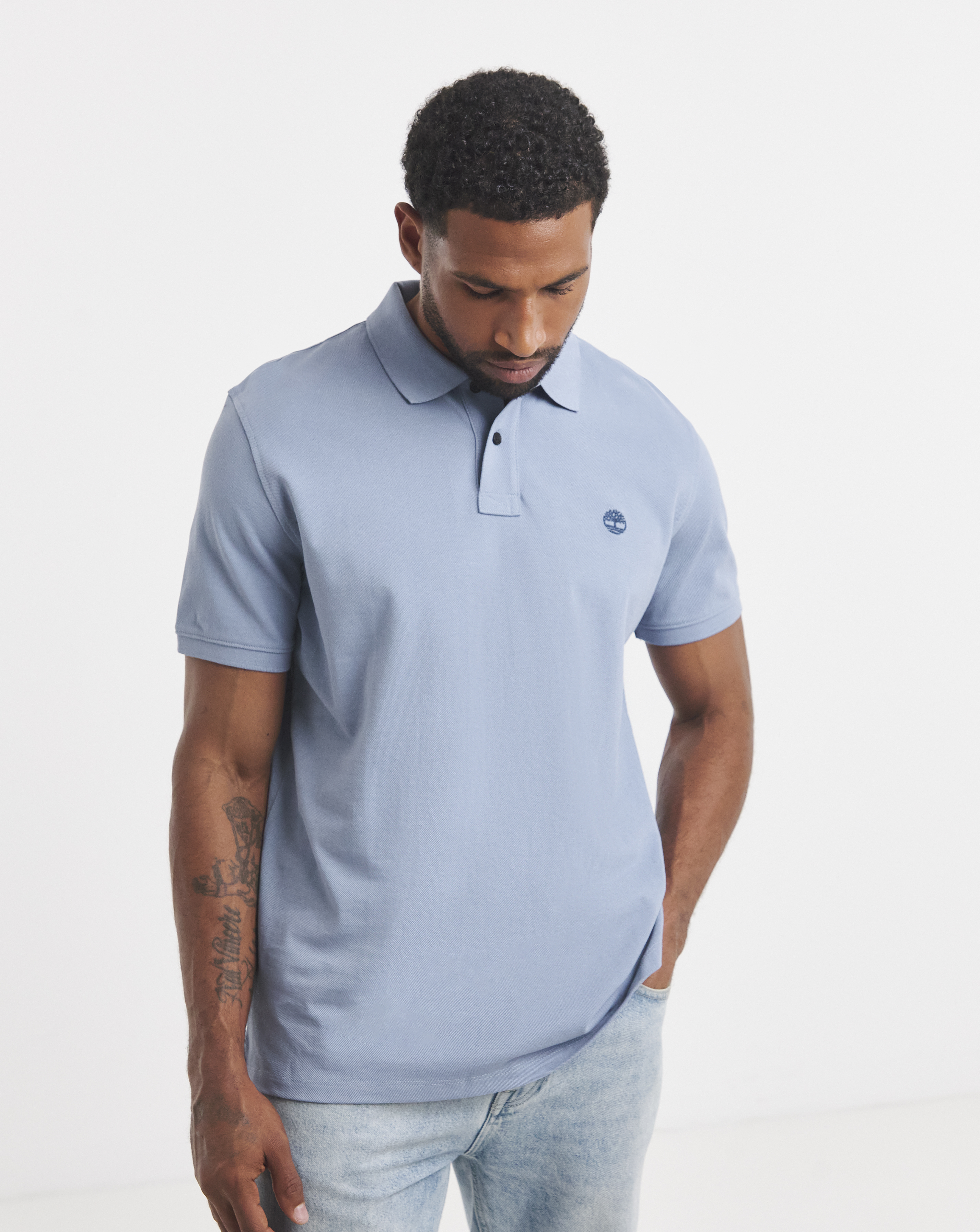 Timberland Pique Short Sleeve Polo Shirt
