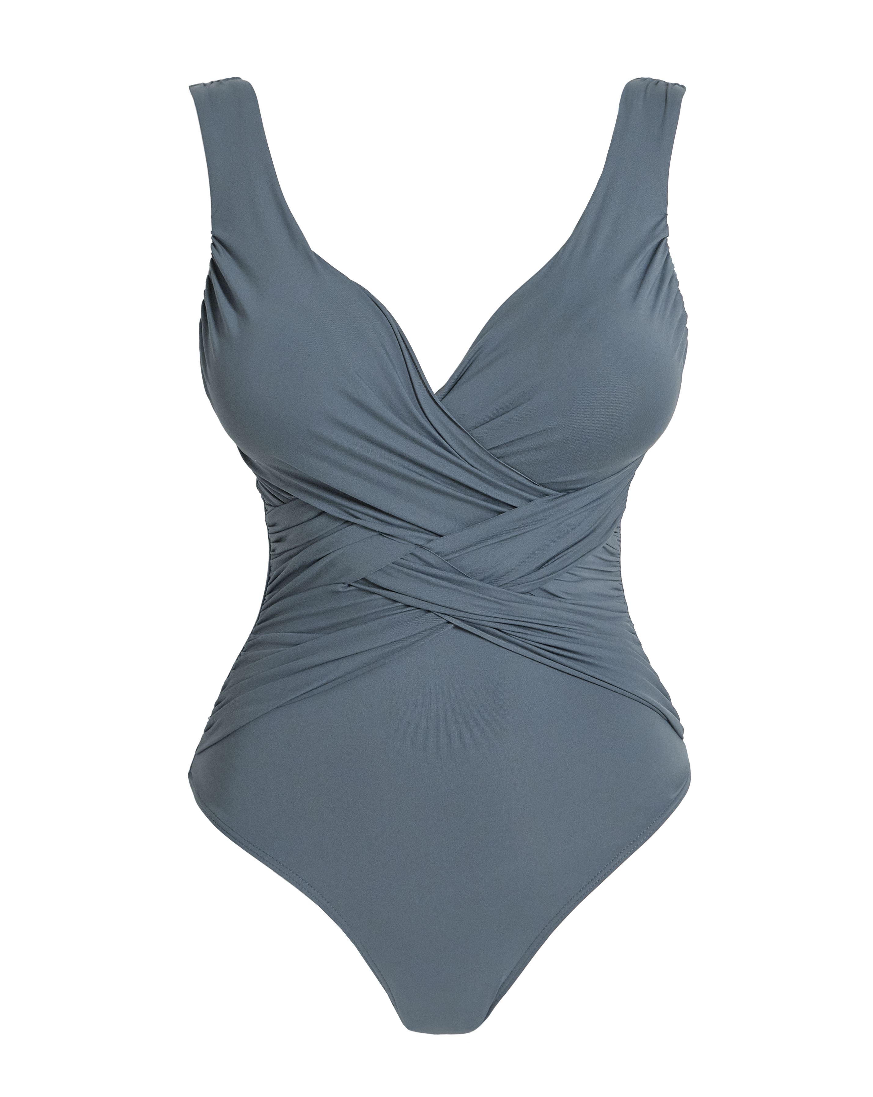 MAGISCULPT French Navy Illusion Swimsuit