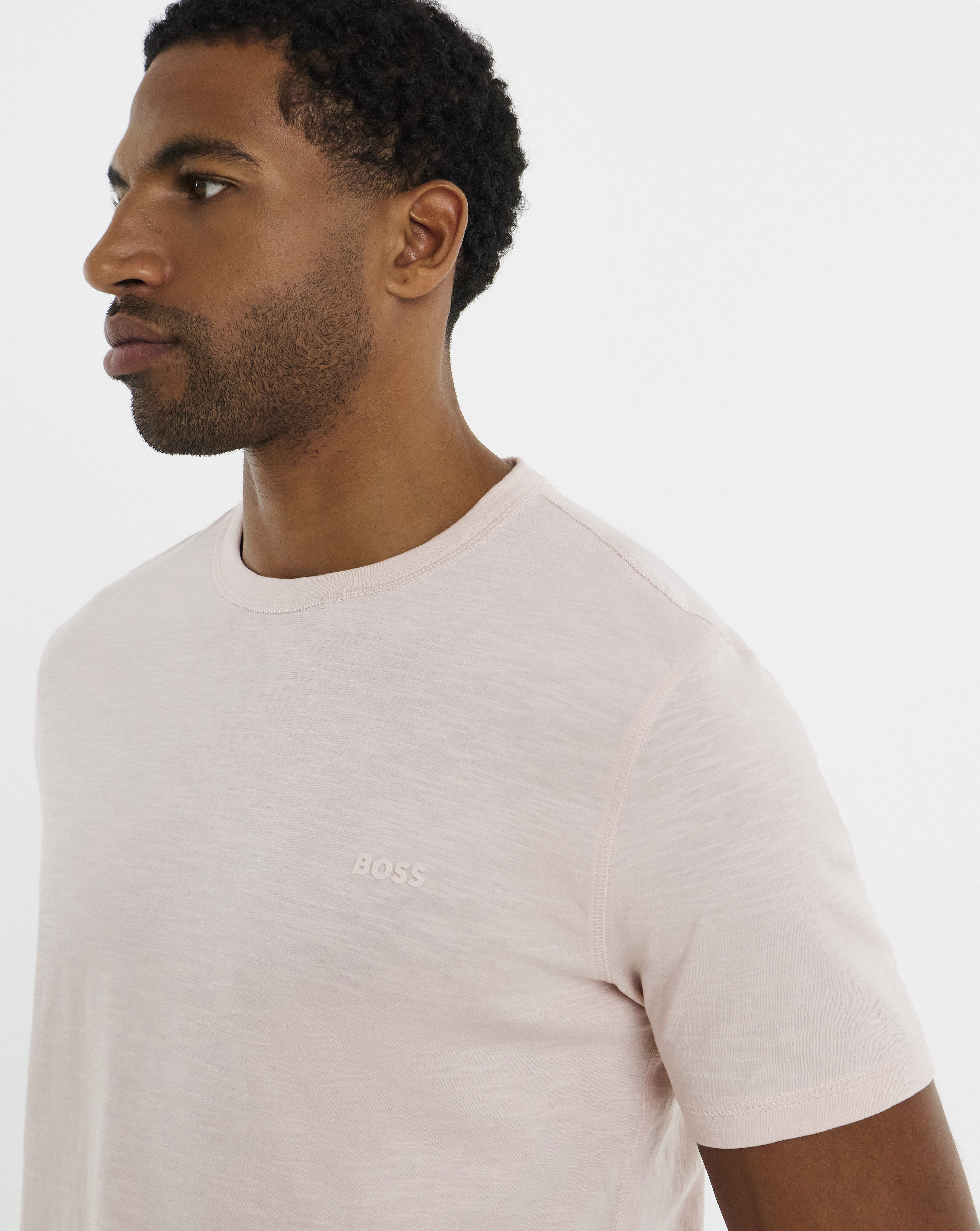 BOSS Cotton Slub T-Shirt