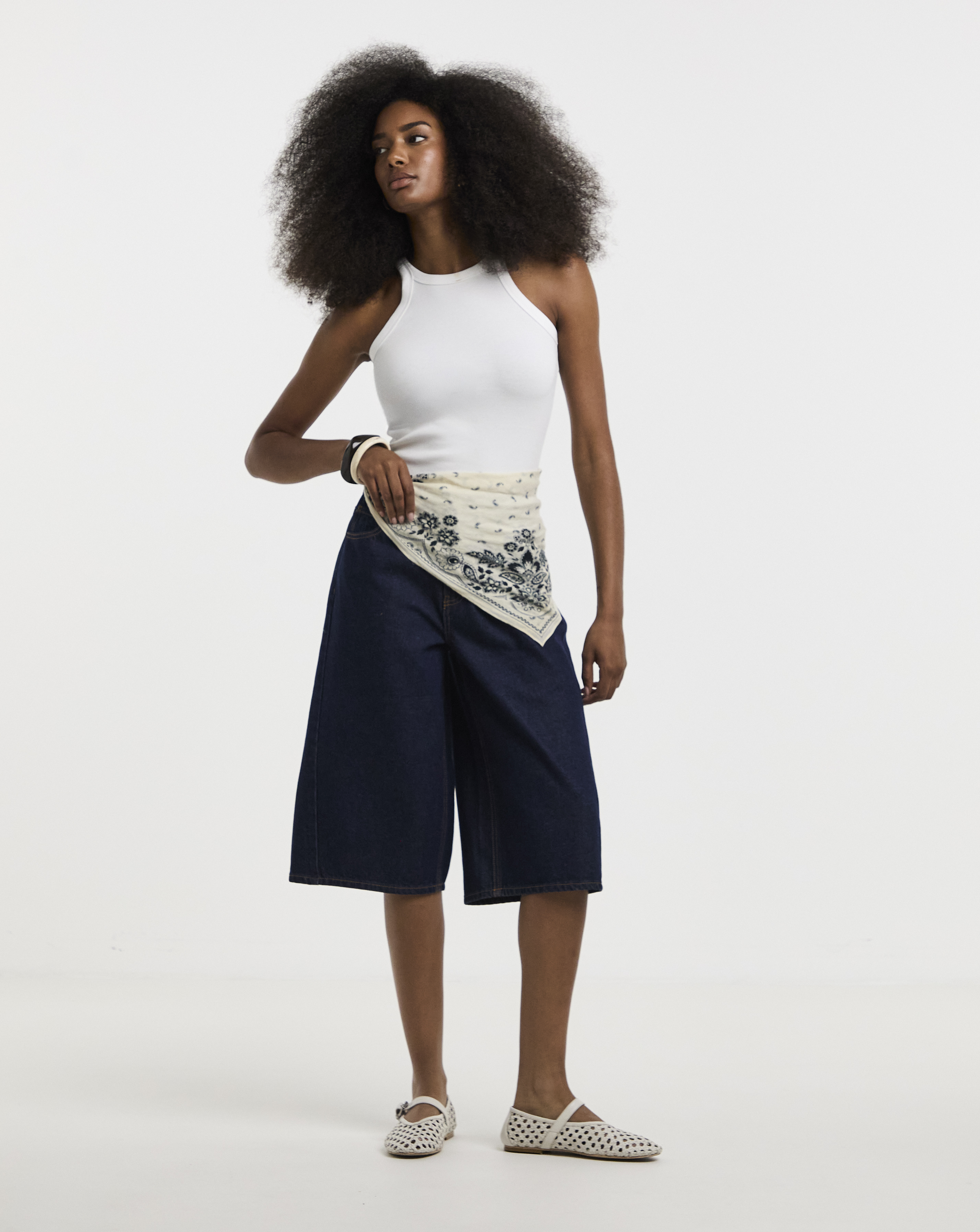 New In - Indigo Denim Culotte