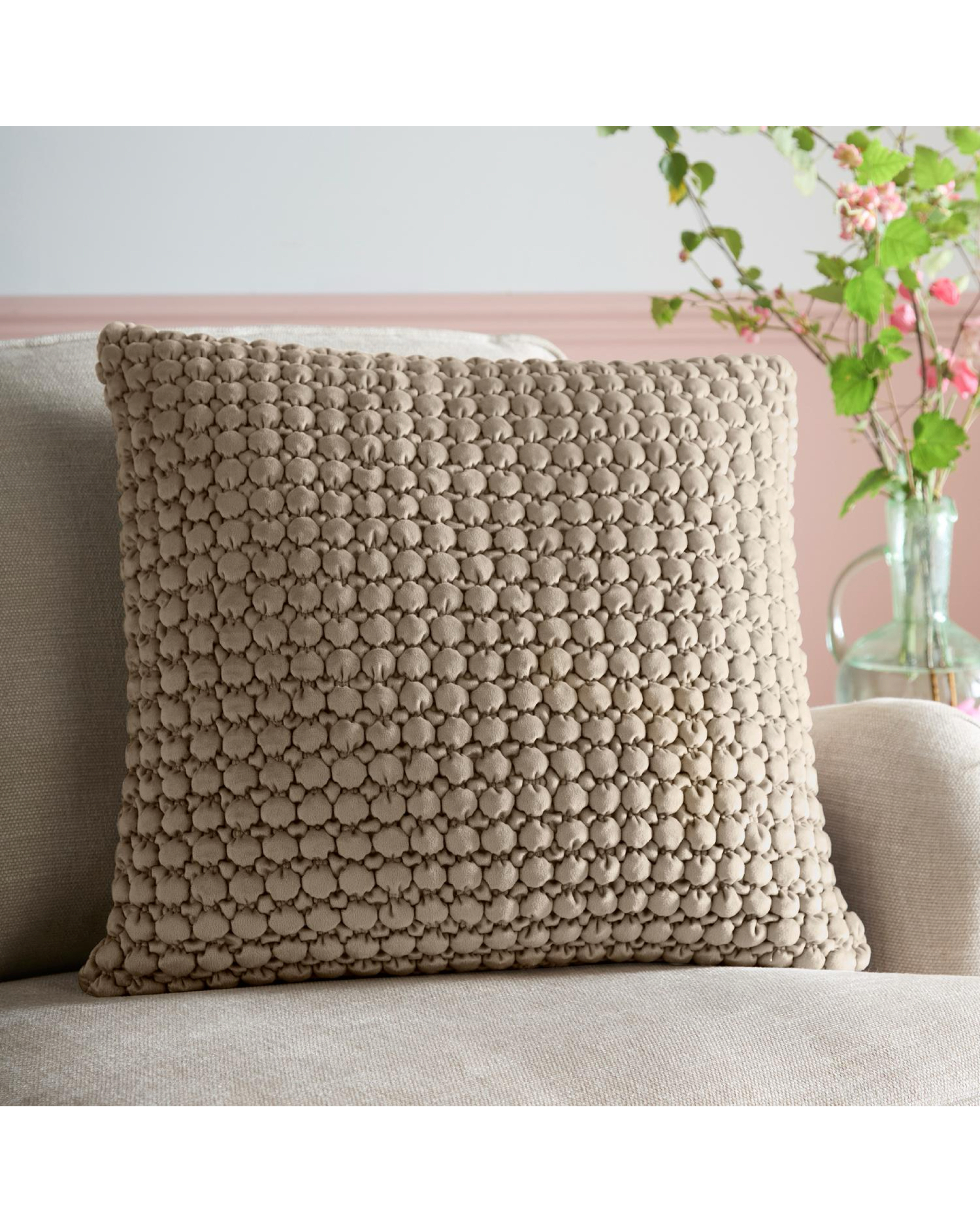 Appletree Bobble Filled Cushion