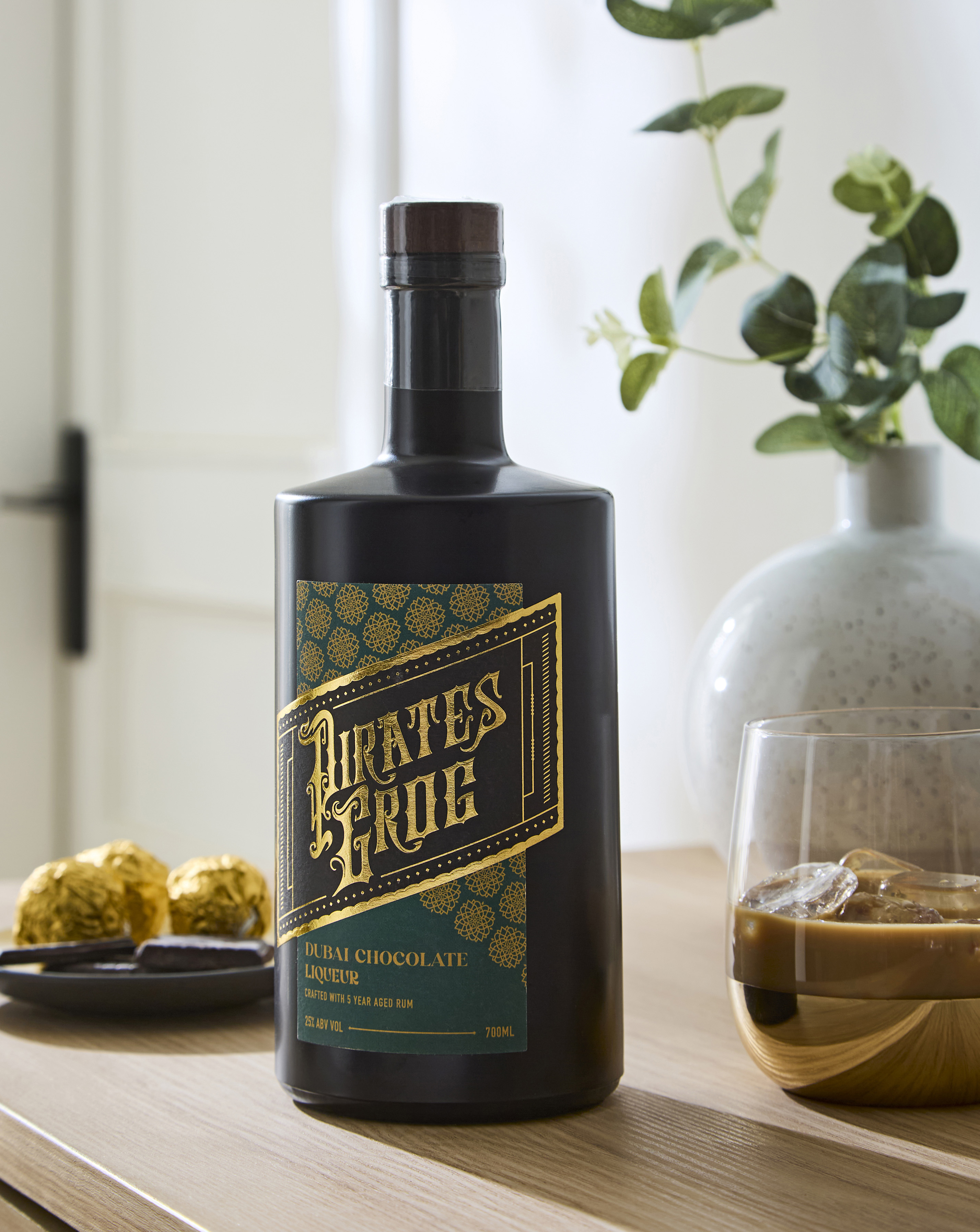 Pirate'S Grog Dubai Chocolate Rum Liqueur 70Cl - Image 2