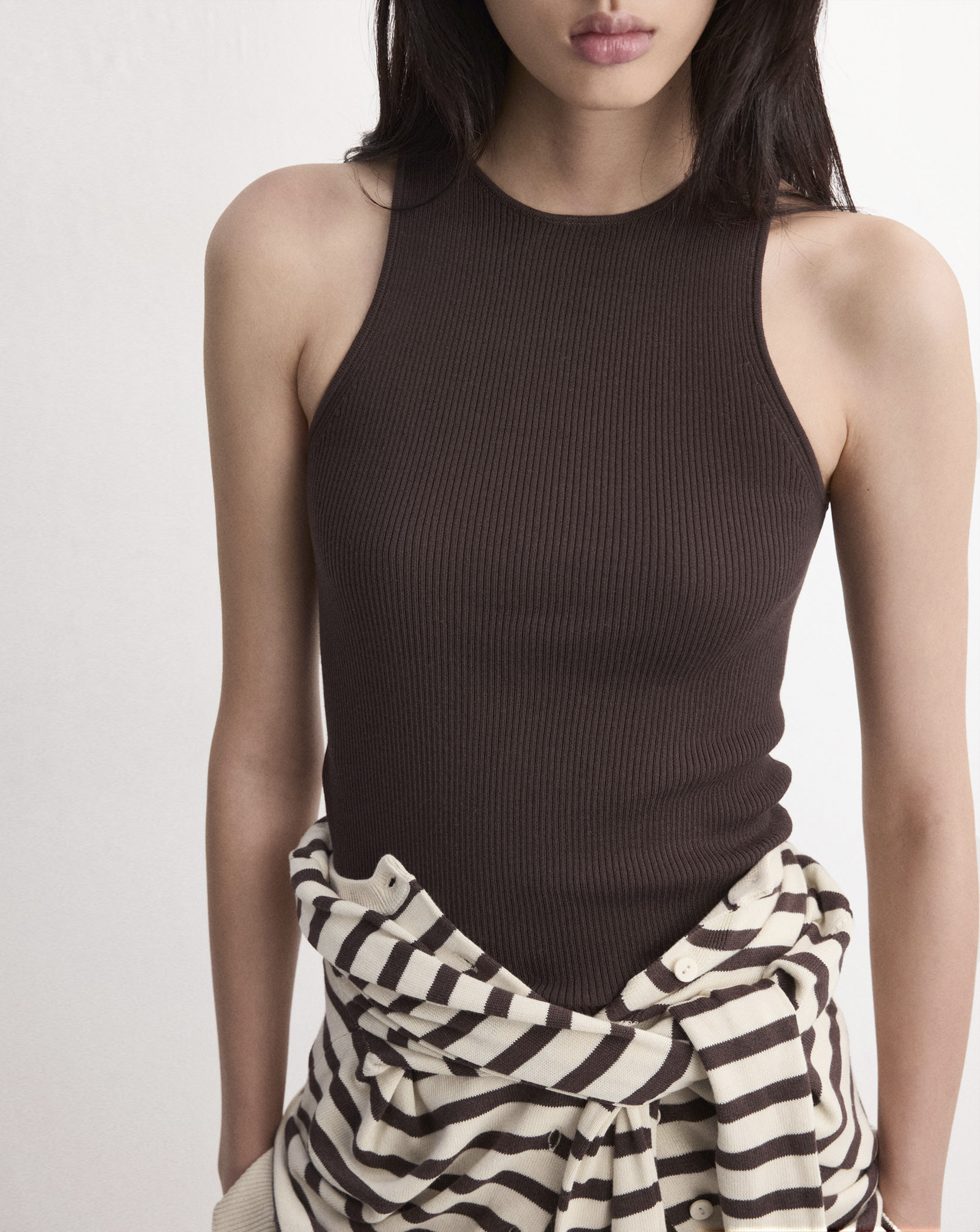 New In - Mango Fitted Fine-Knit Top