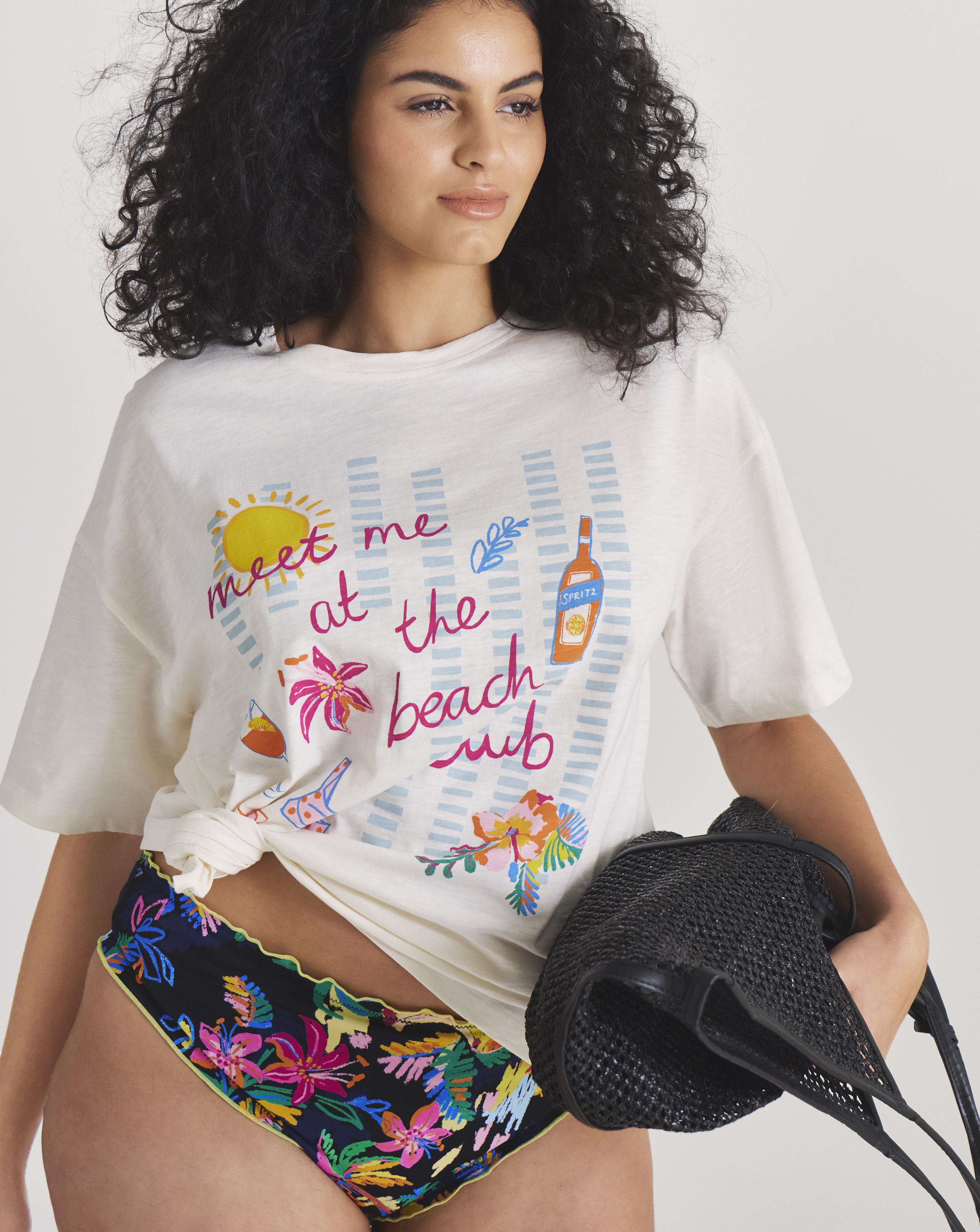 Graphic Beach Tshirt