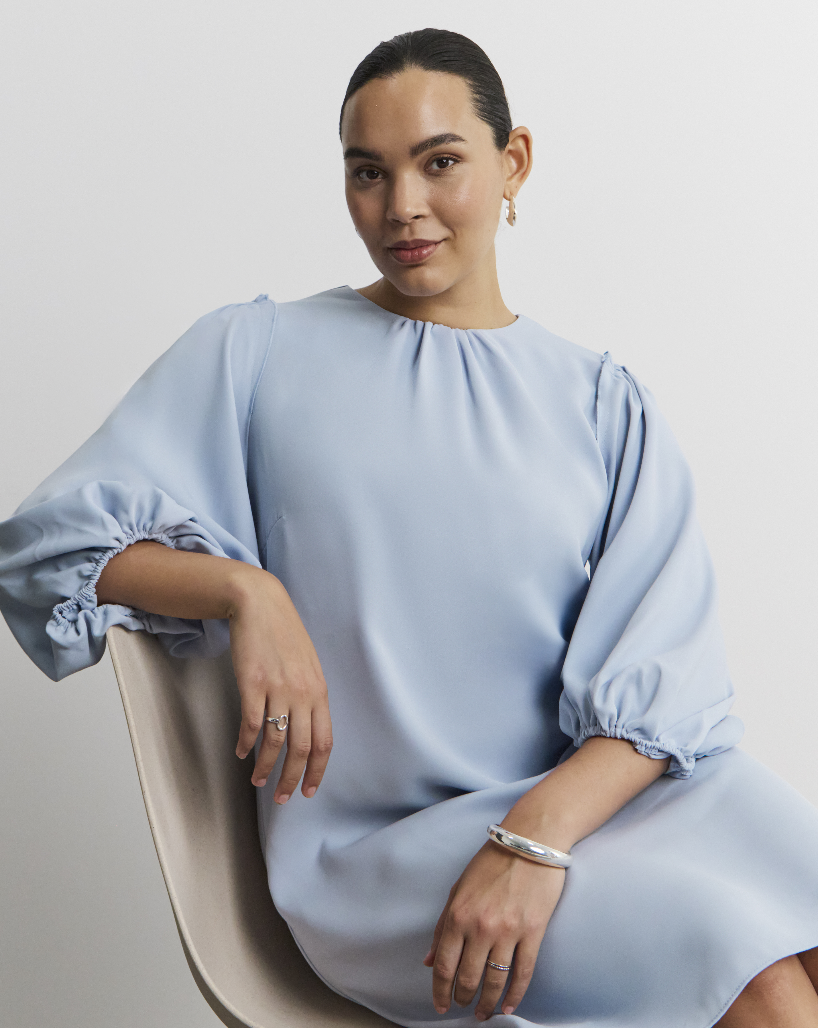 Joanna Hope Big Sleeve Shift Dress