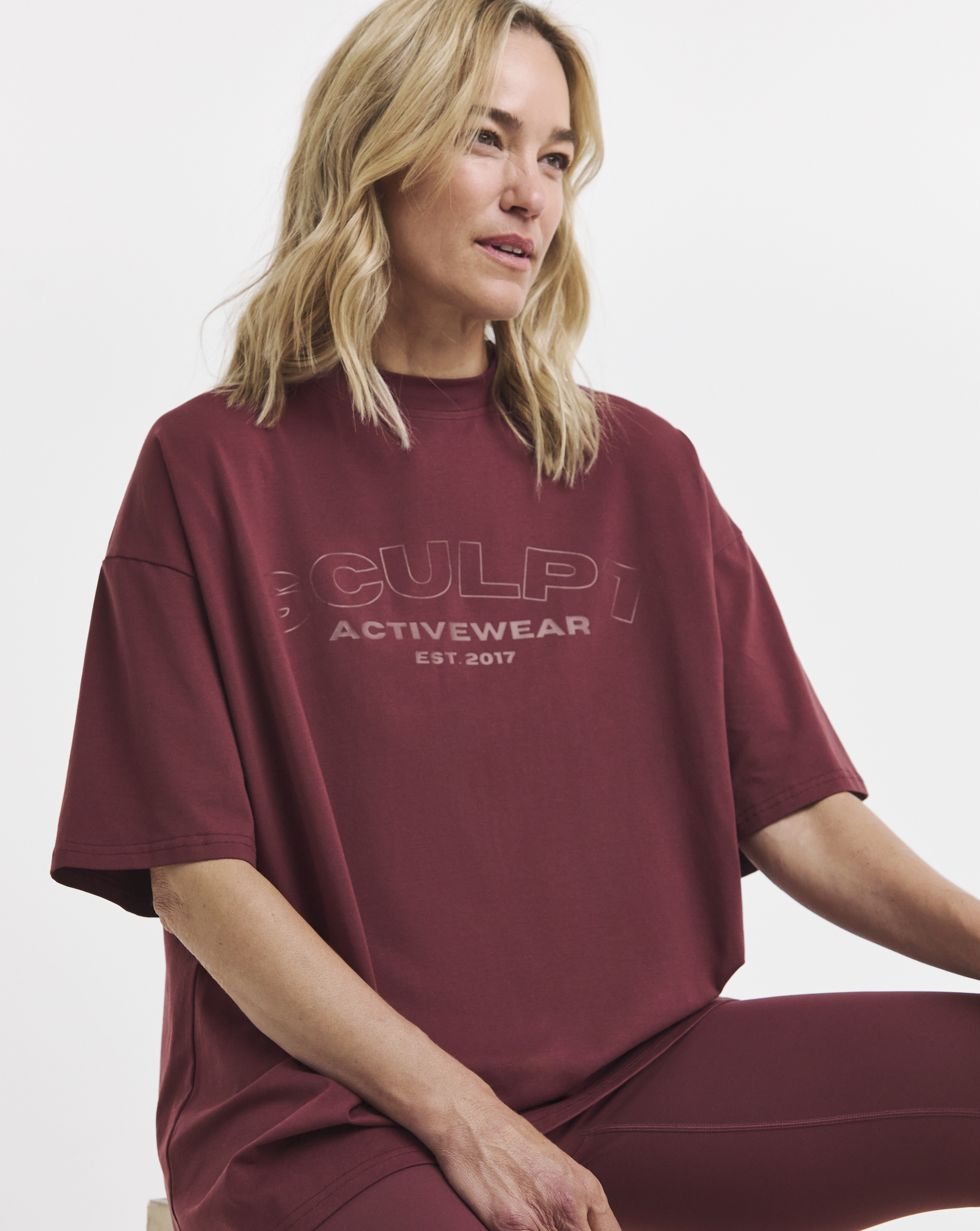 SCULPT ACTIVEWEAR OVERSIZED T-SHIRT
