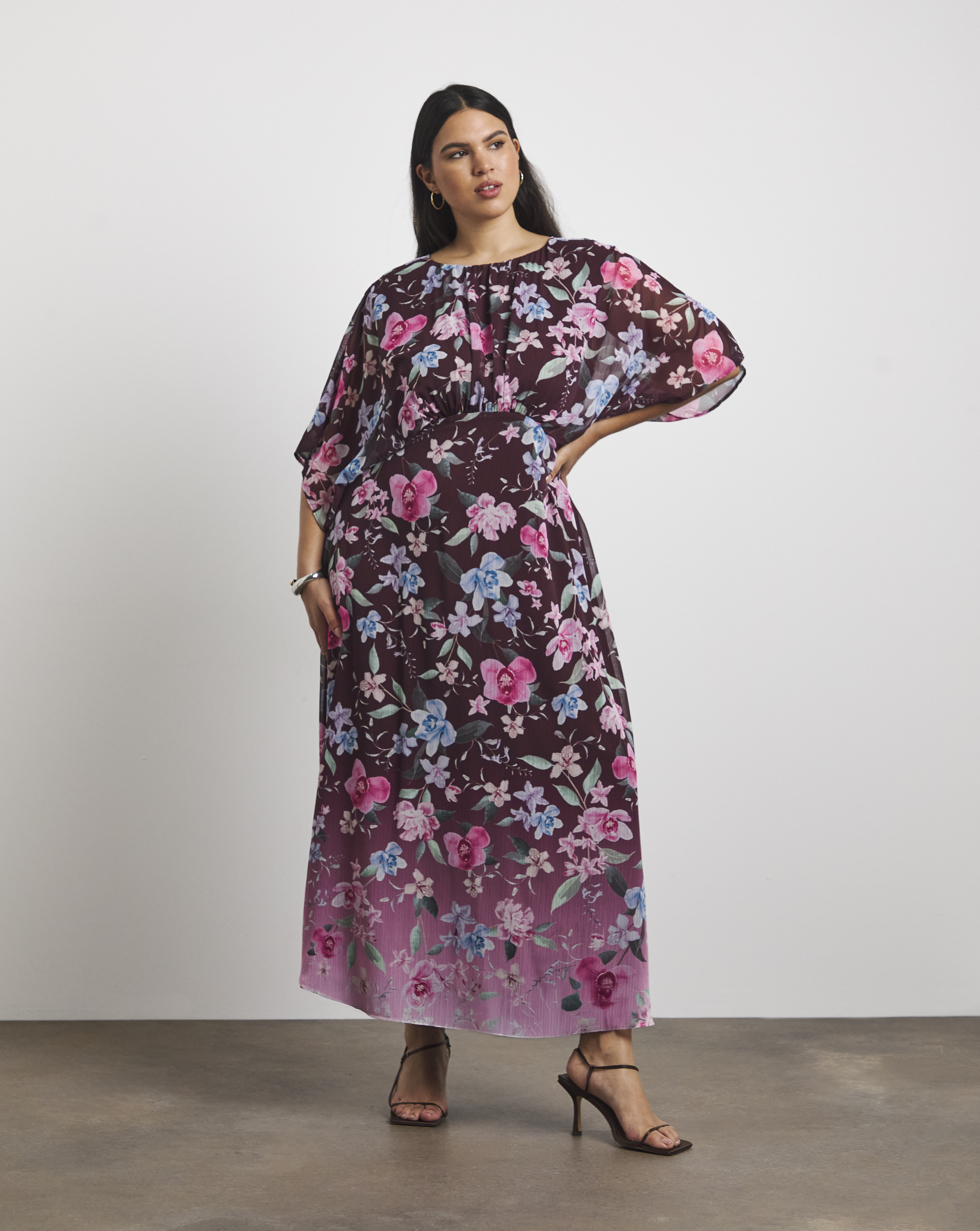 New In - Joanna Hope Printed Crinkle Dress