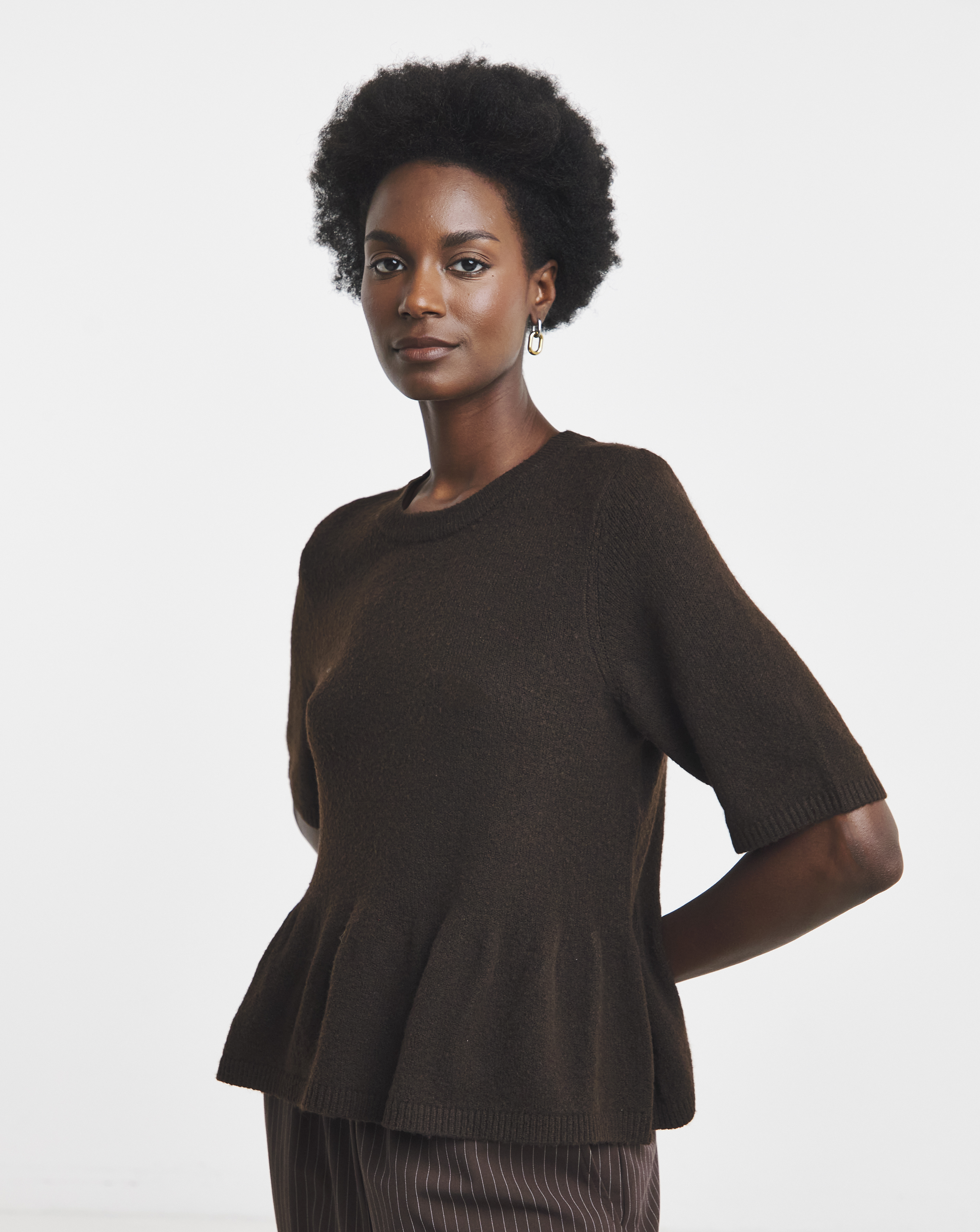 JDY Peplum Knitted Jumper