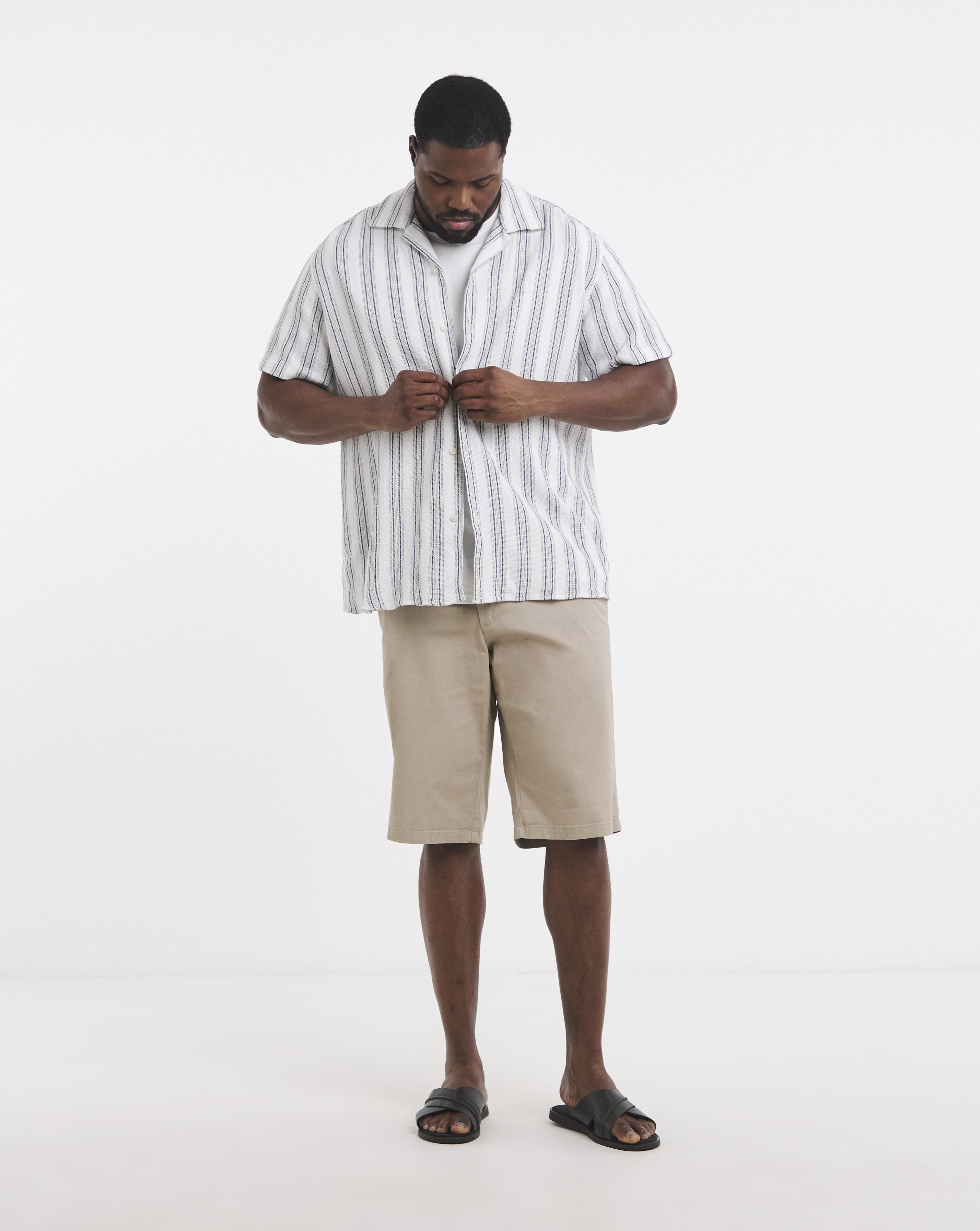 Jack & Jones Natural Bowie Chino Short - Size 36