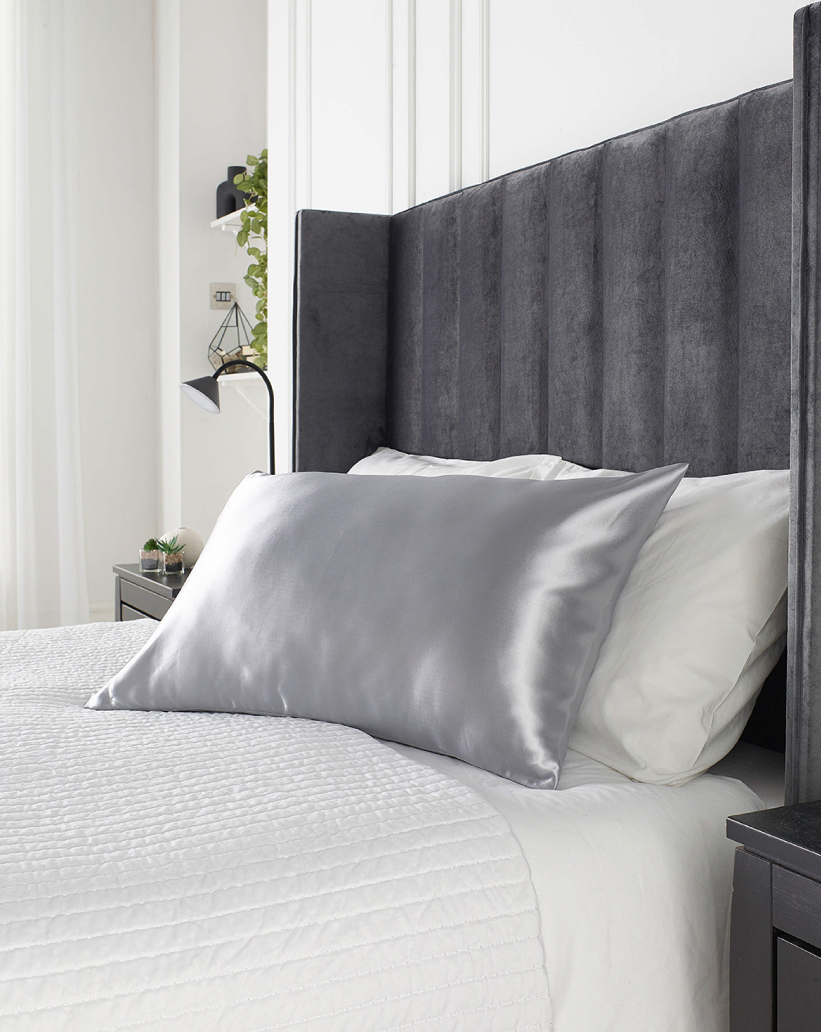 Downland Silk Pillowcase SLVR