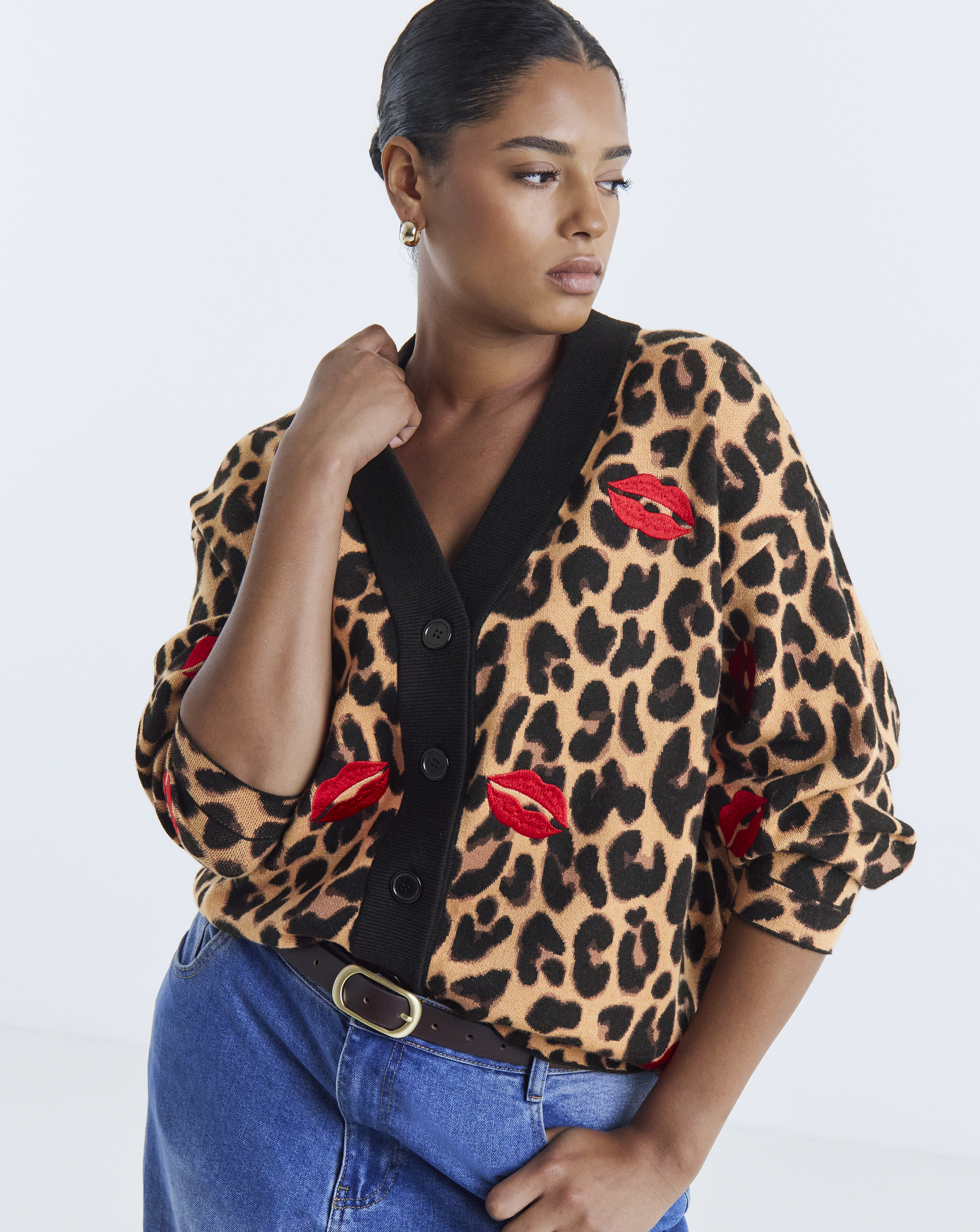 New In - Animal Leopard Cardigan