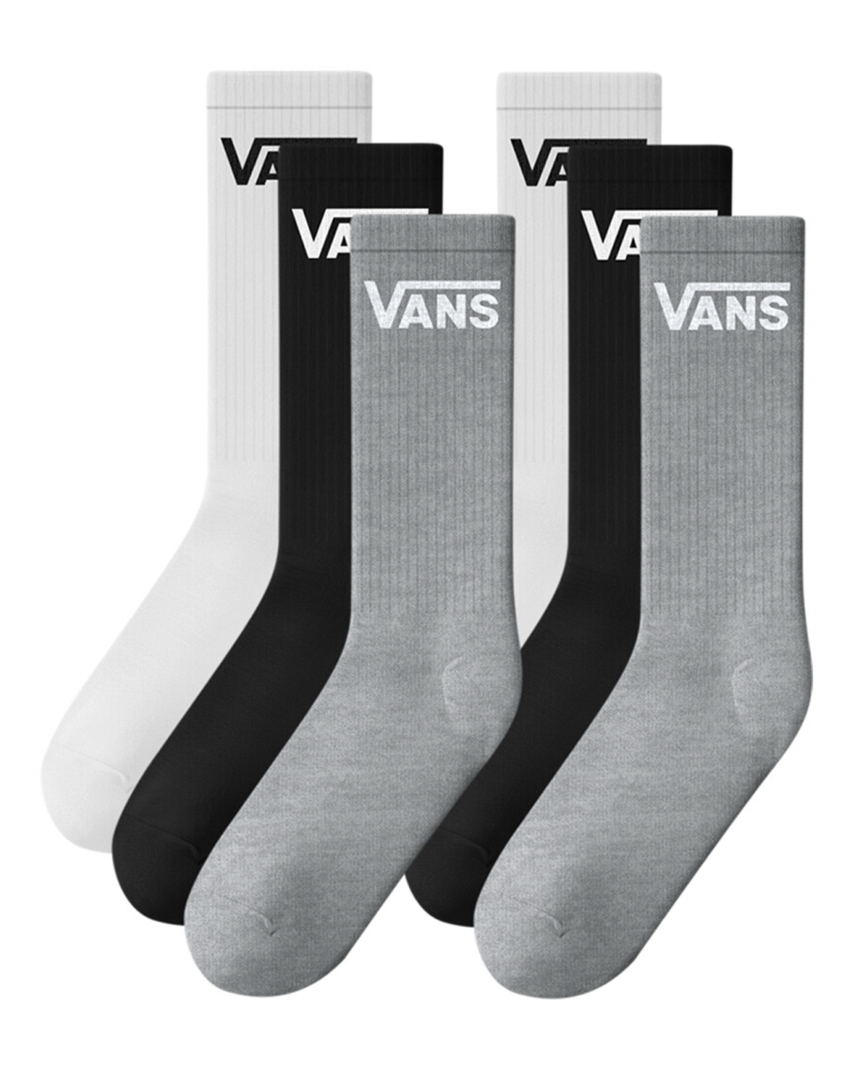 VANS Classic Crew 6 Pack Socks