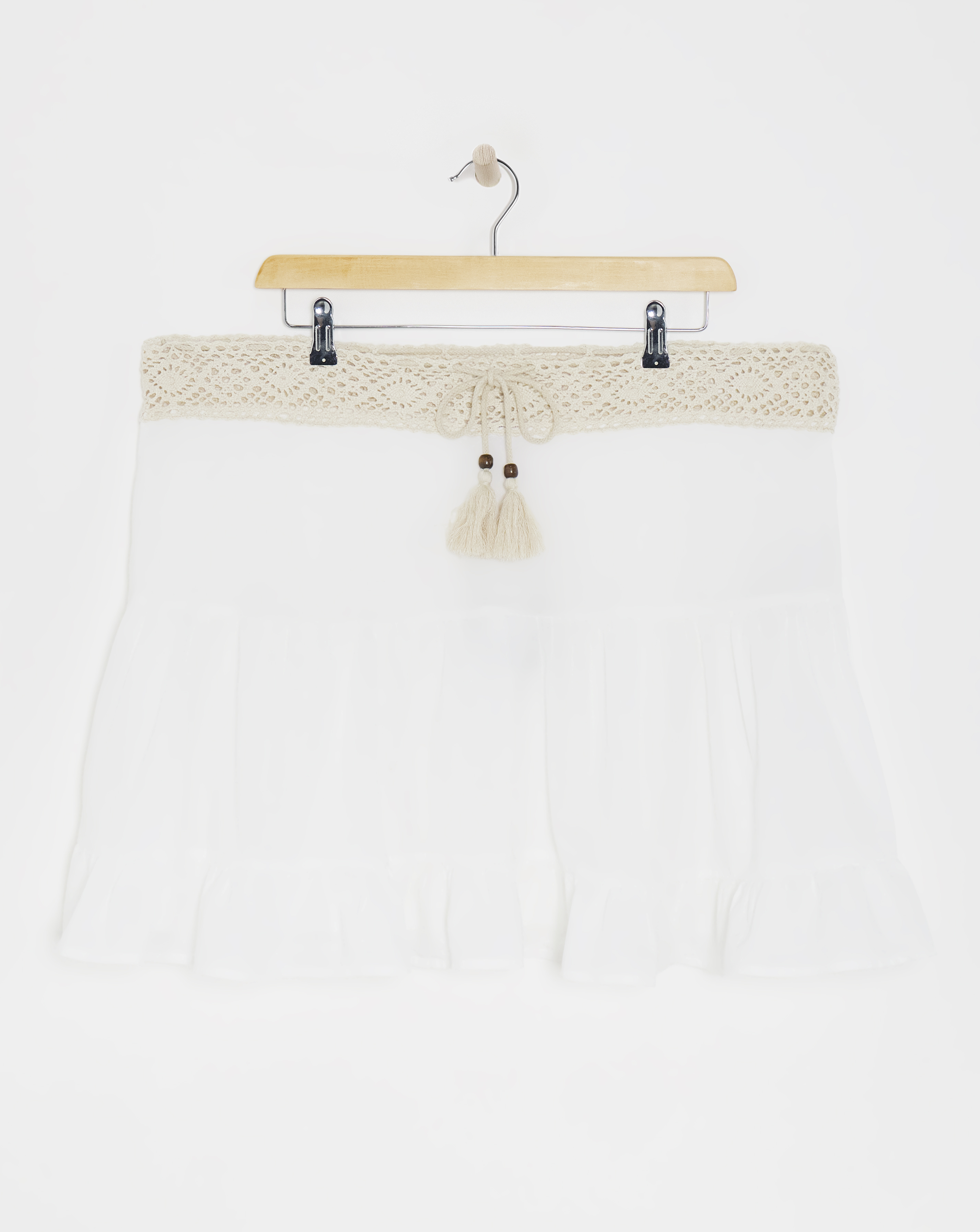 Joe Browns Tiered Beach Skirt White