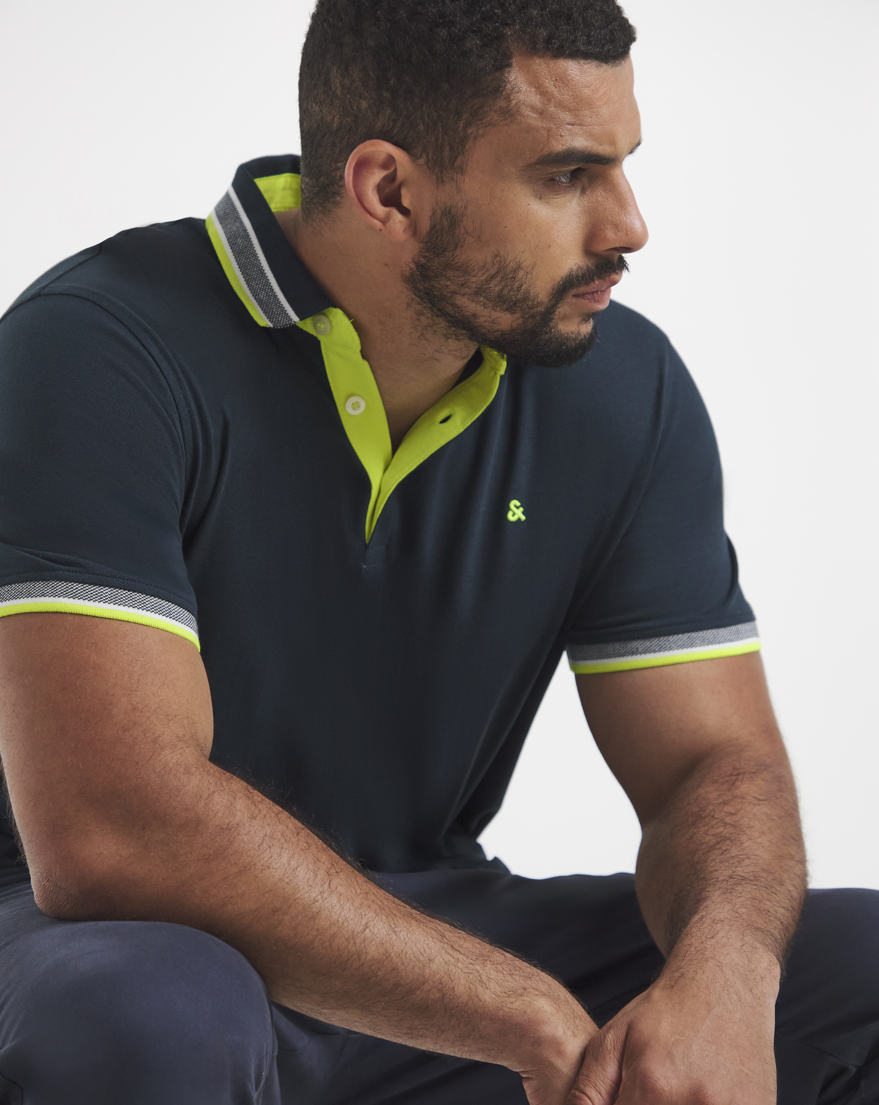 Jack & Jones Premium Paulos Tipped Polo