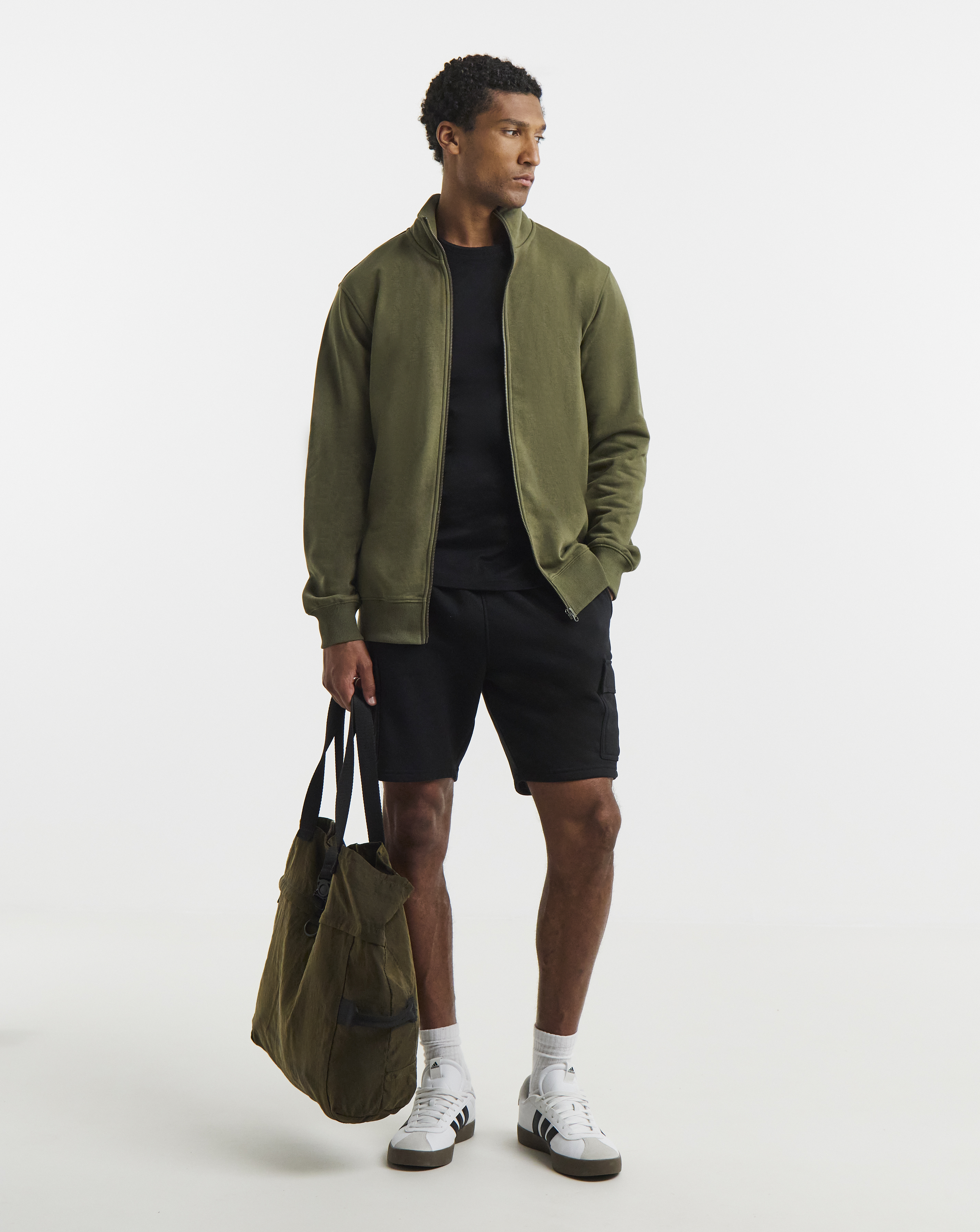 Jersey Sweat Cargo Short