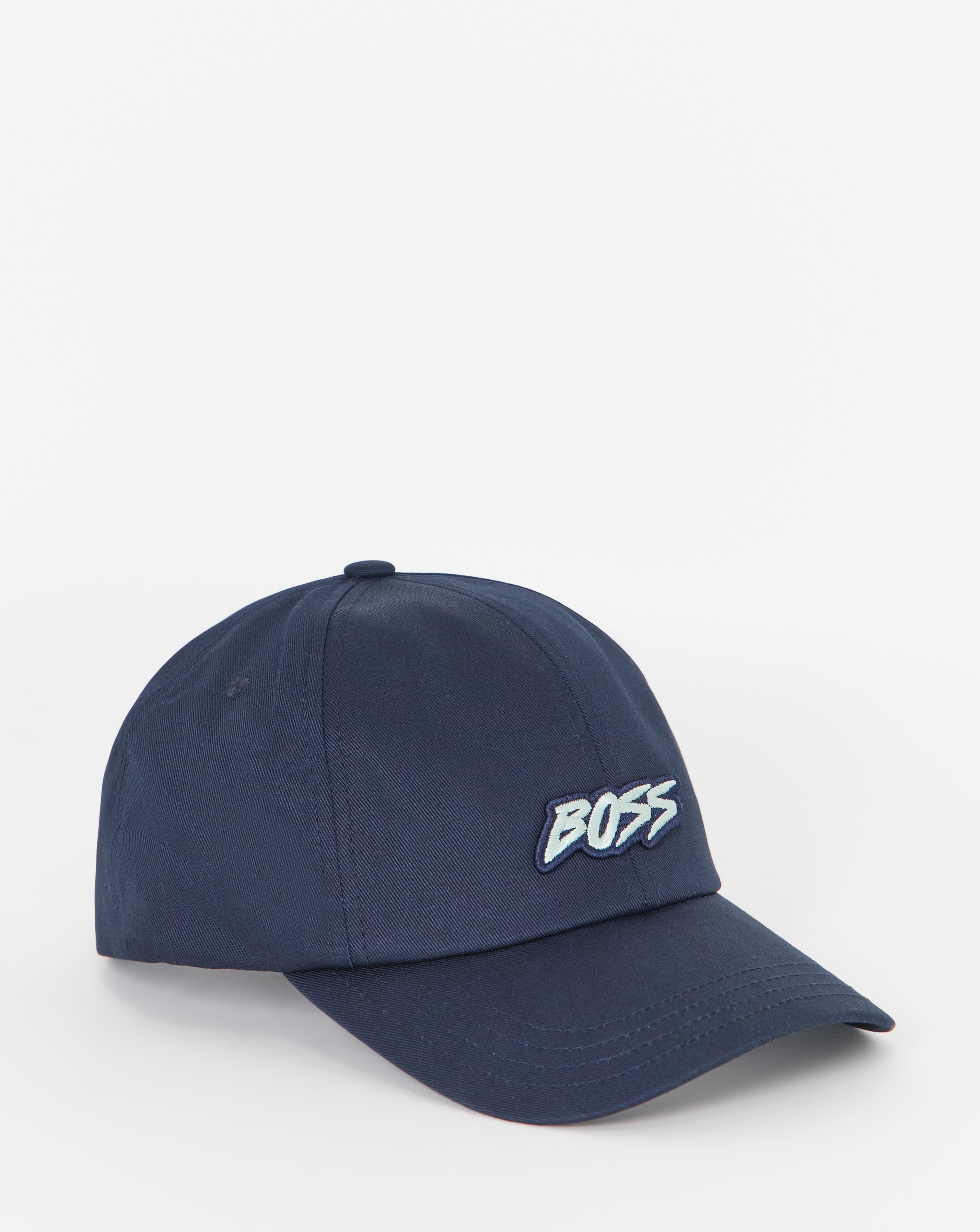 BOSS Graphic Logo Cotton Twill Cap