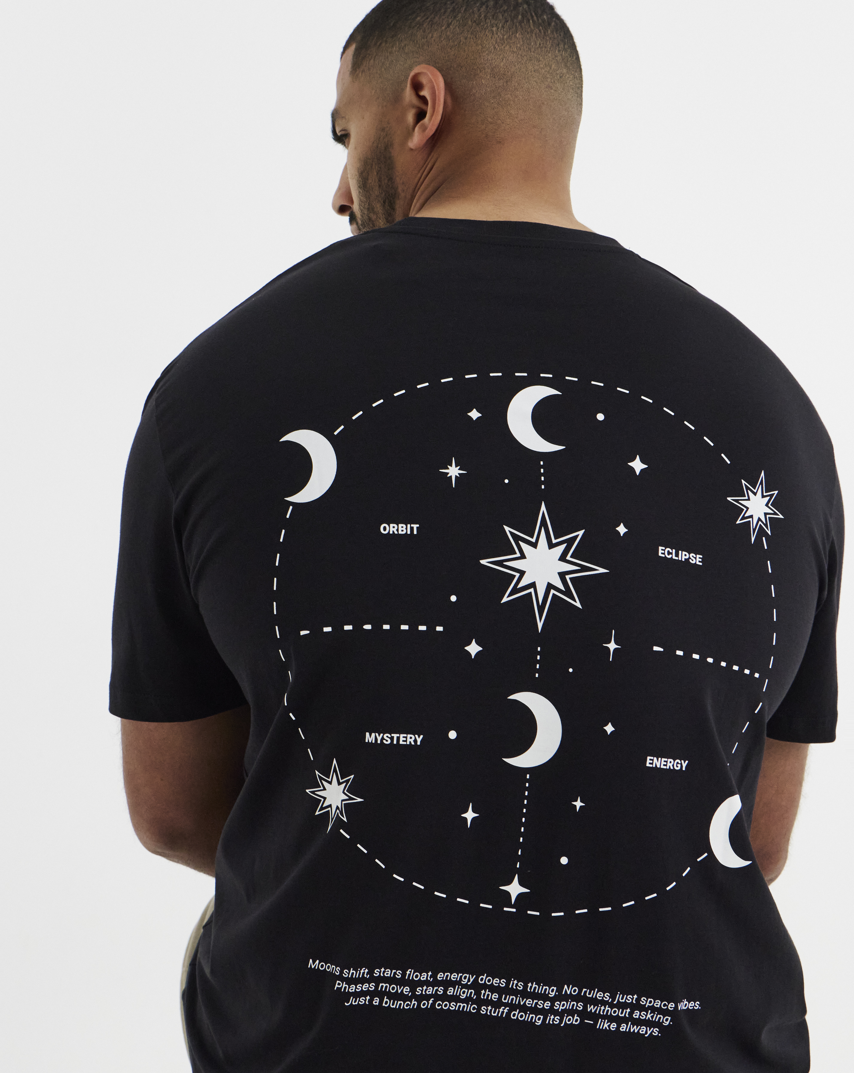 Jack & Jones Men's Black Astro T-Shirt