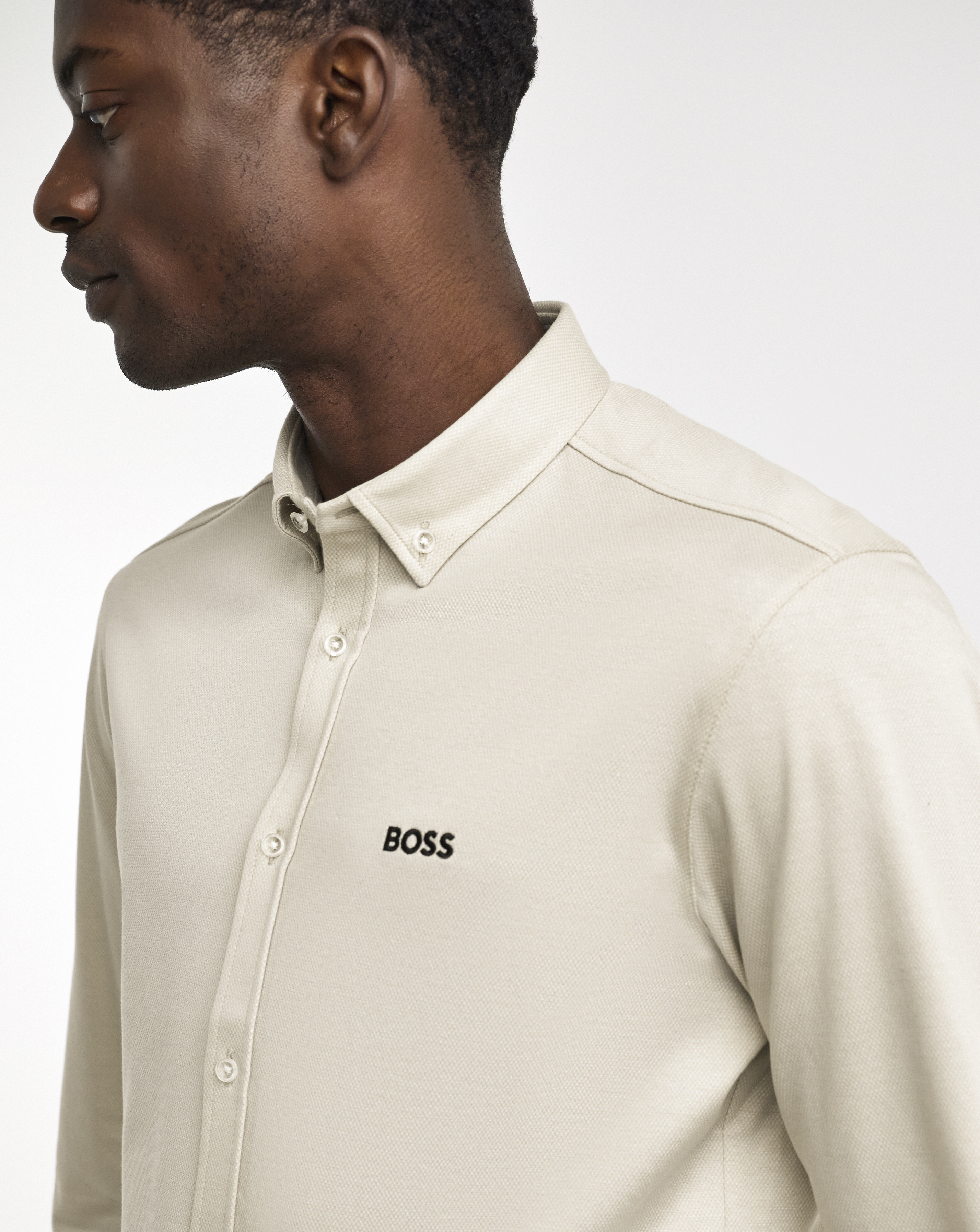 BOSS Motion Shirt - Light Beige