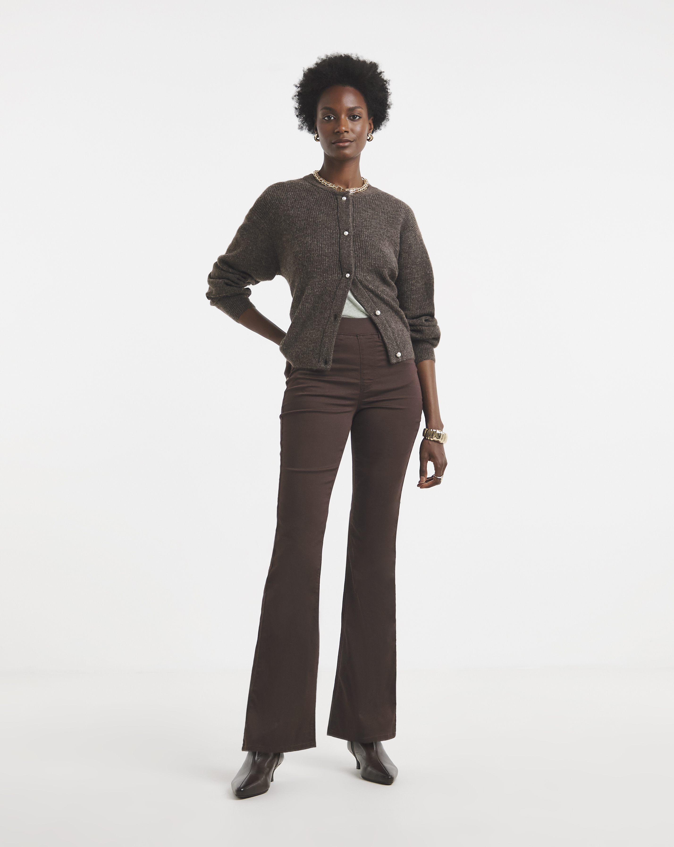 Chocolate Bootcut Jegging