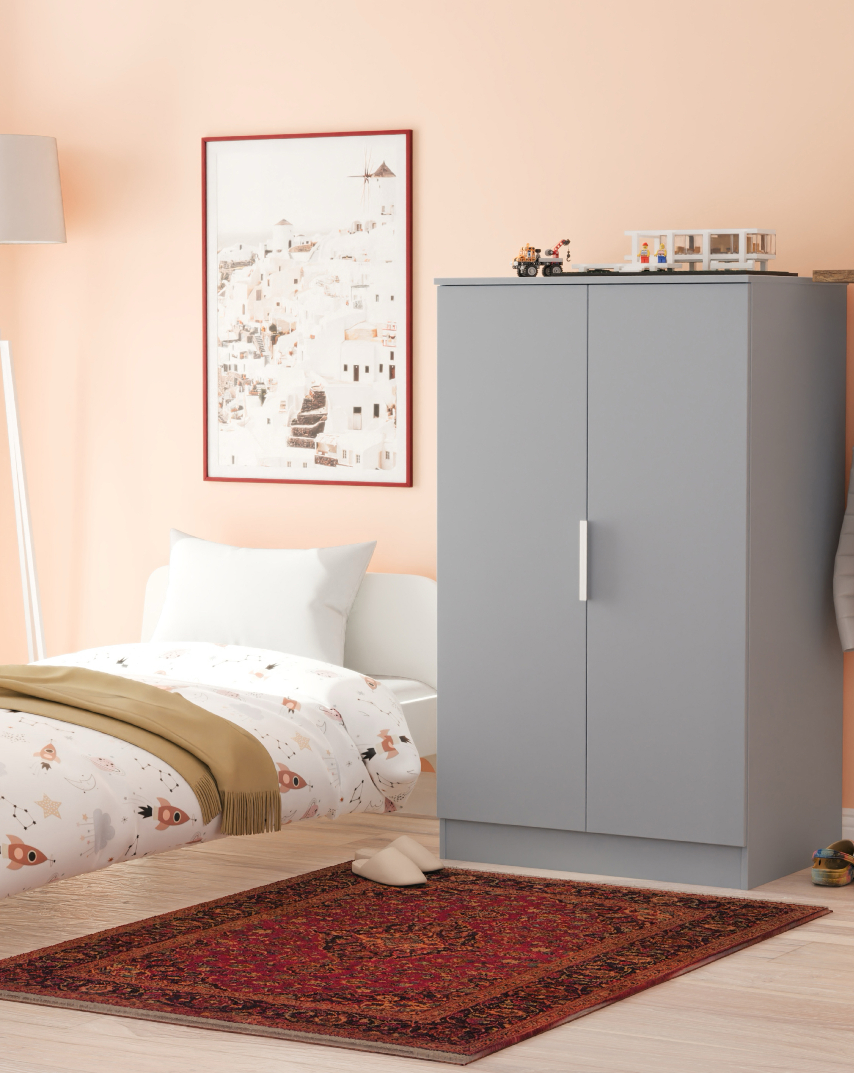 Humber 2 Door Midi Robe - Kids