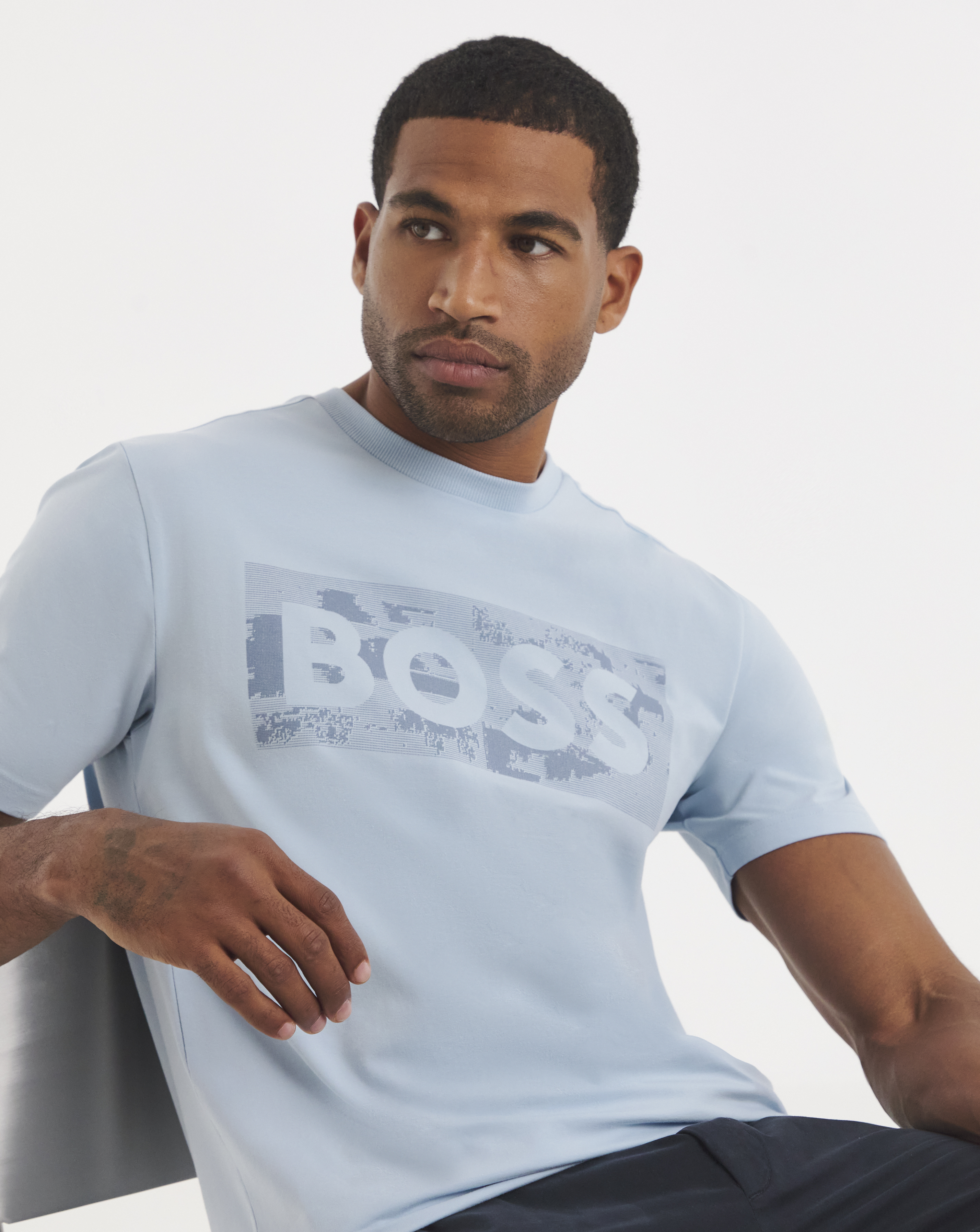 BOSS Globe Graphic Logo T-Shirt