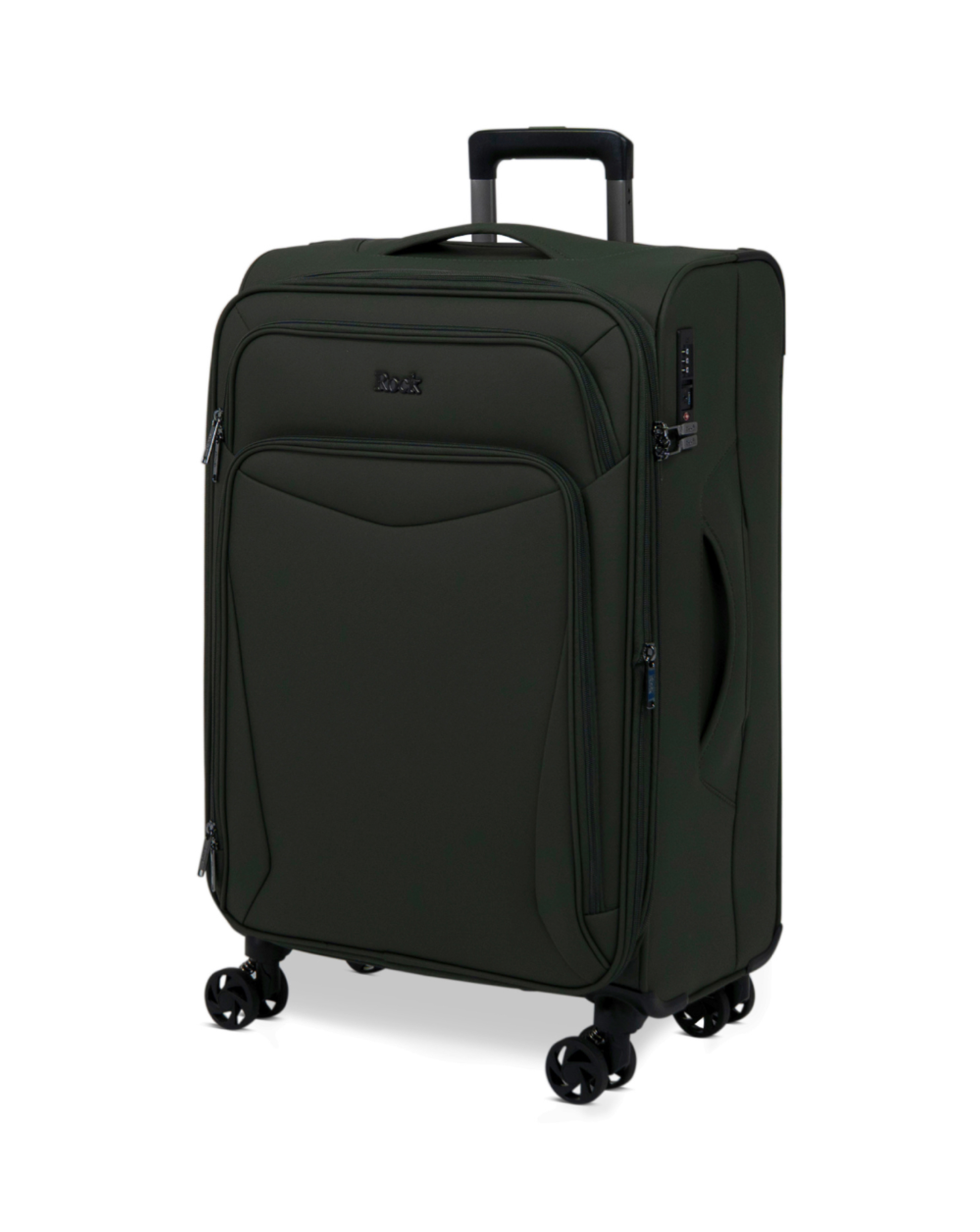 Rock Men's Khaki Vitality Softshell Suitcase Medium