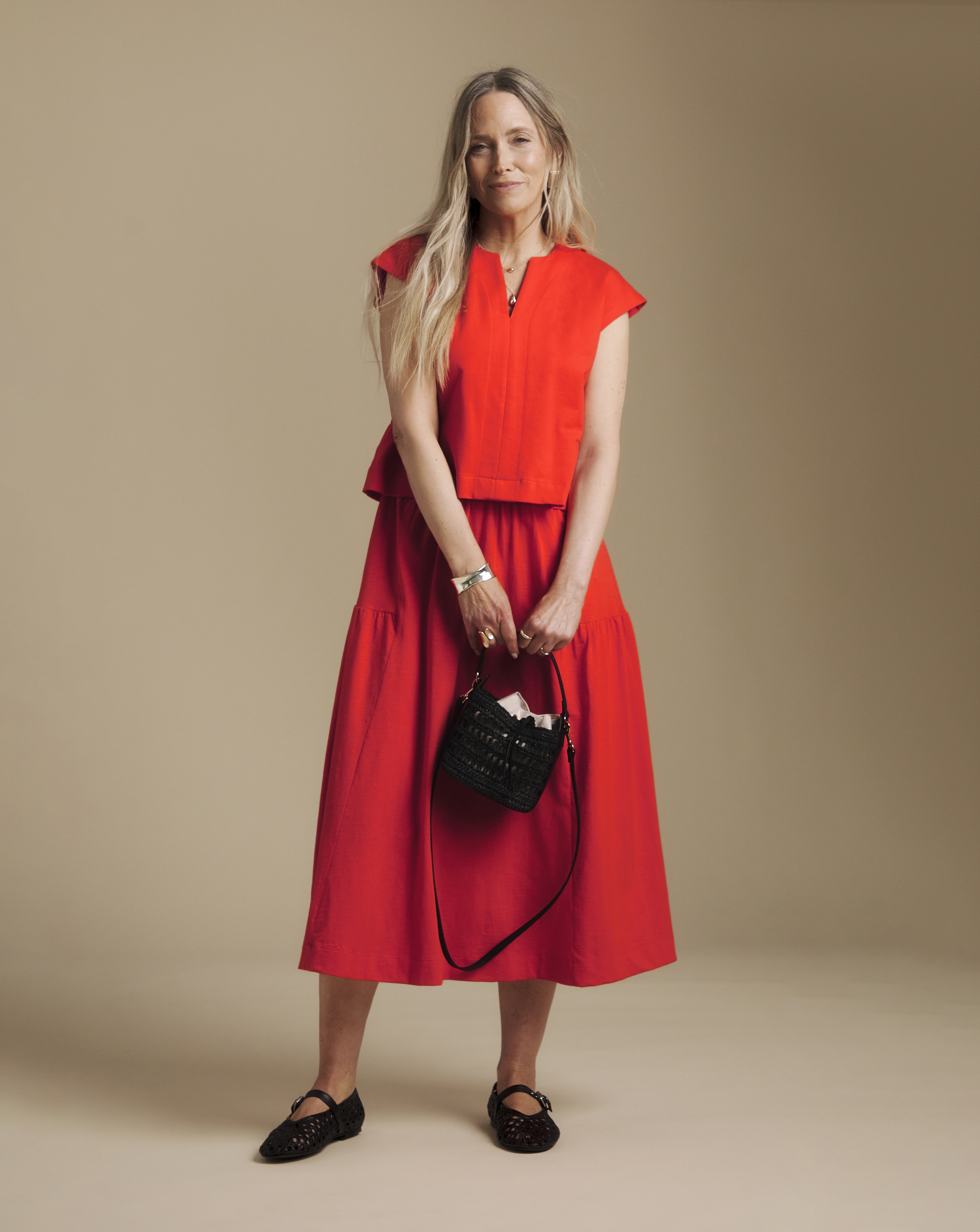 Julipa 2 in 1 Jersey Midi Dress