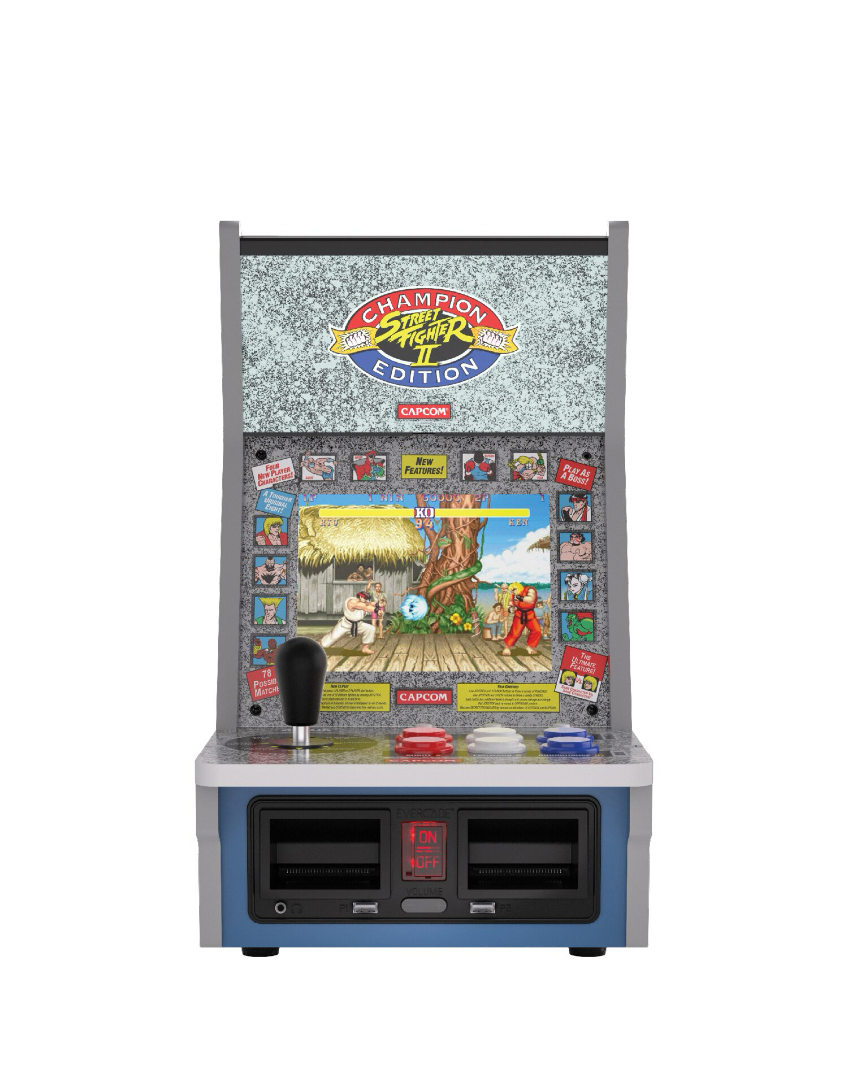 Evercade StreetFighter Bartop Arcade