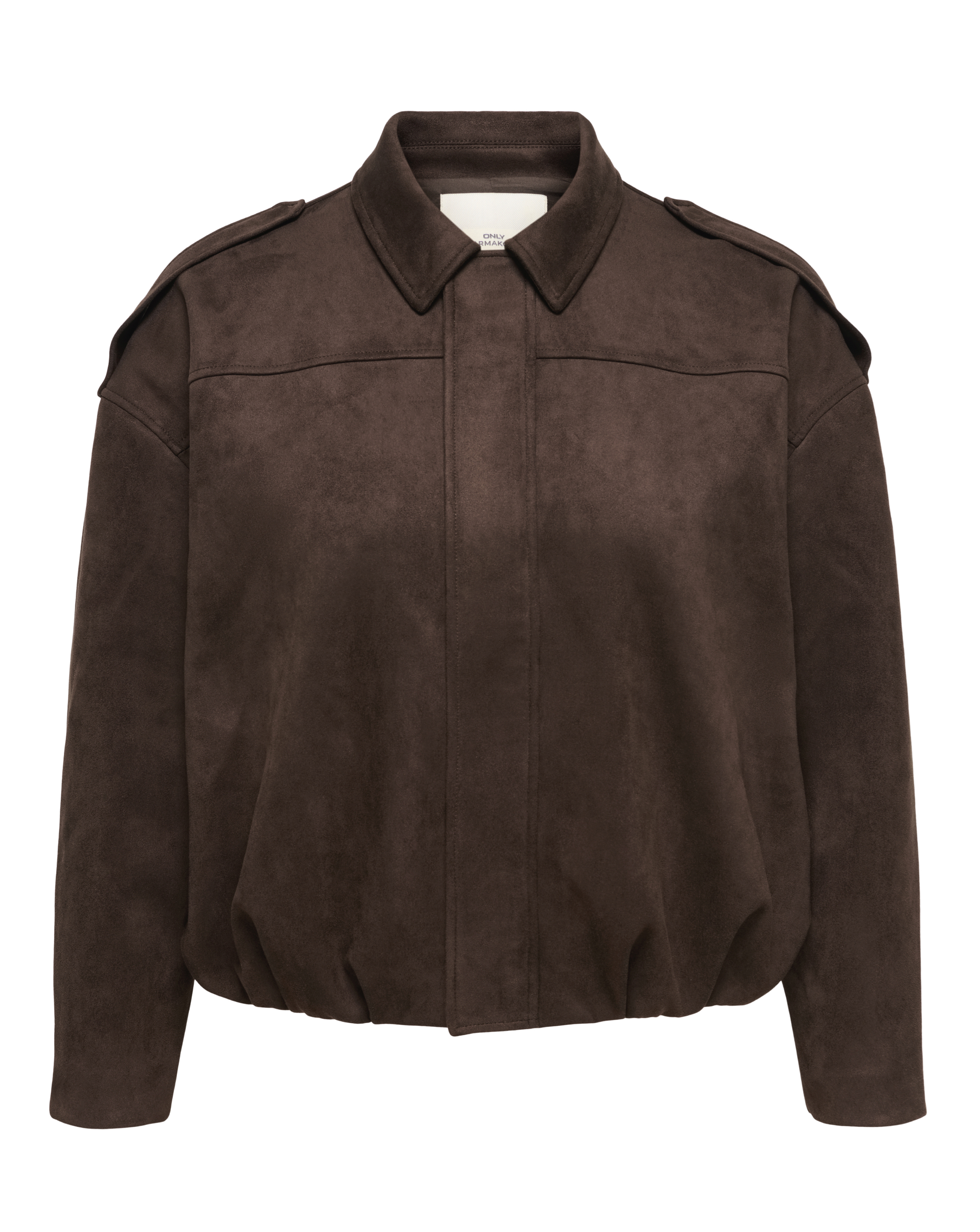 ONLY FAUX SUEDE BOMBER JACKET