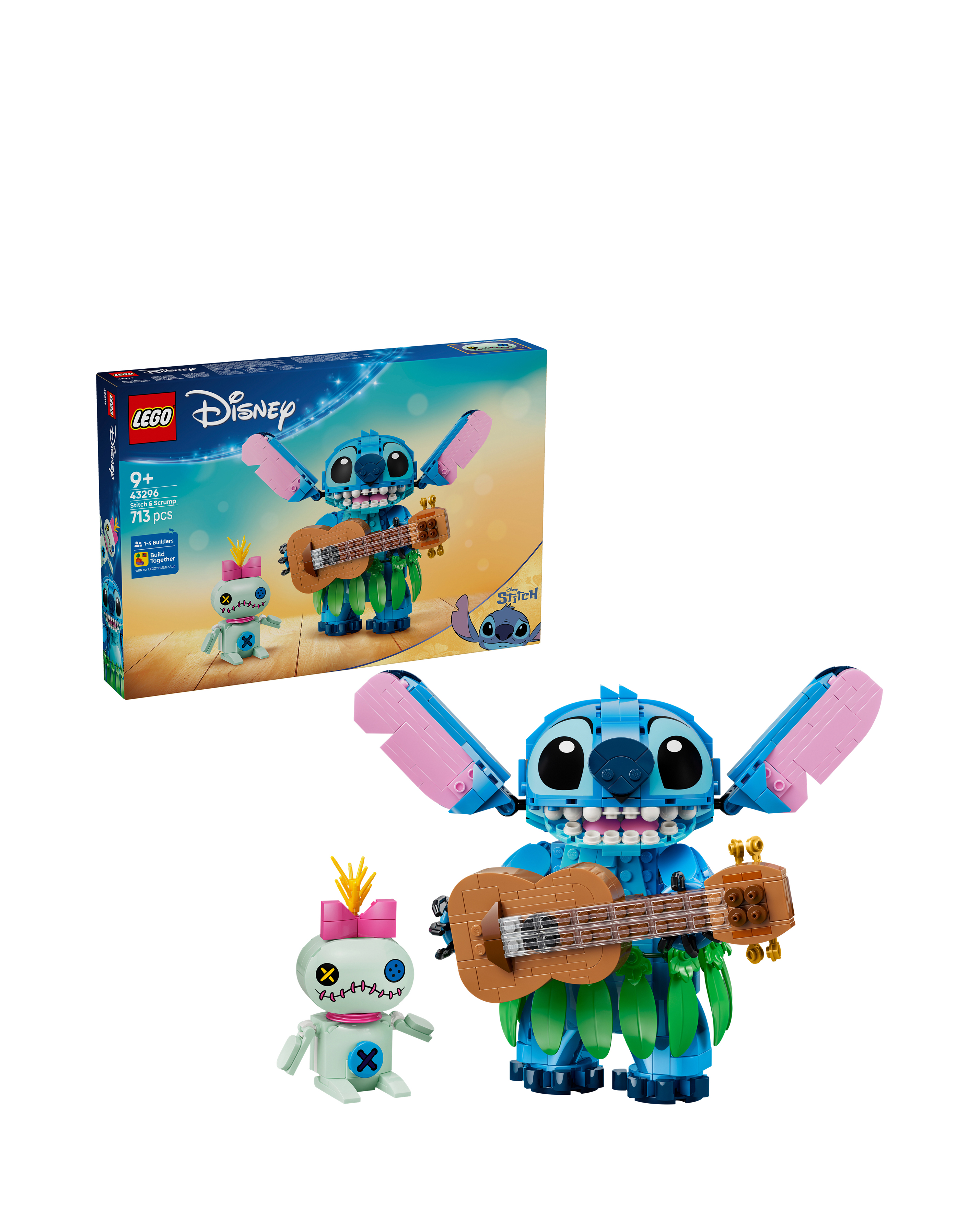 New In - Lego Disney Stitch & Scrump 43296