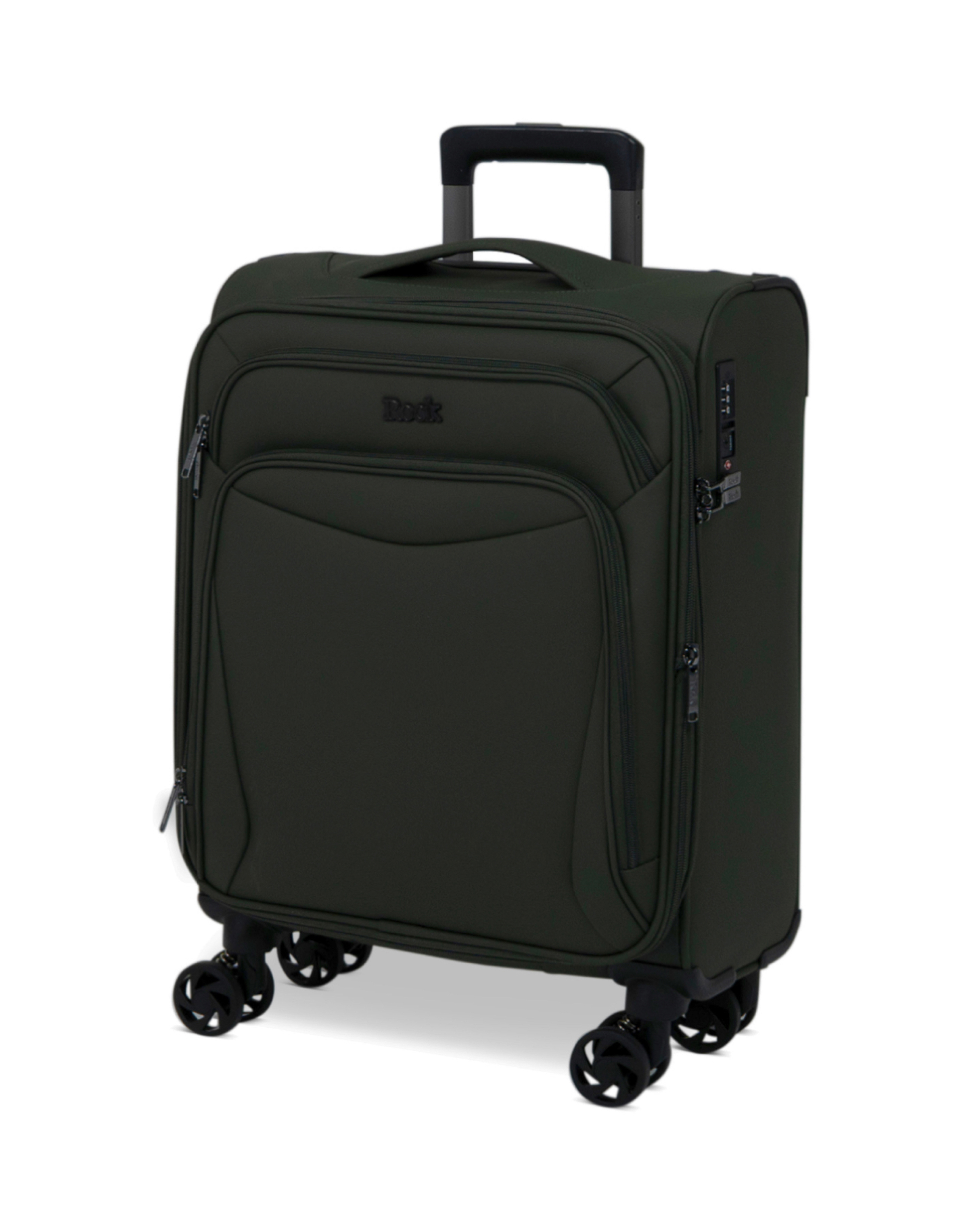 Rock Men's Khaki Vitality Cabin Softshell Suitcase Size 8